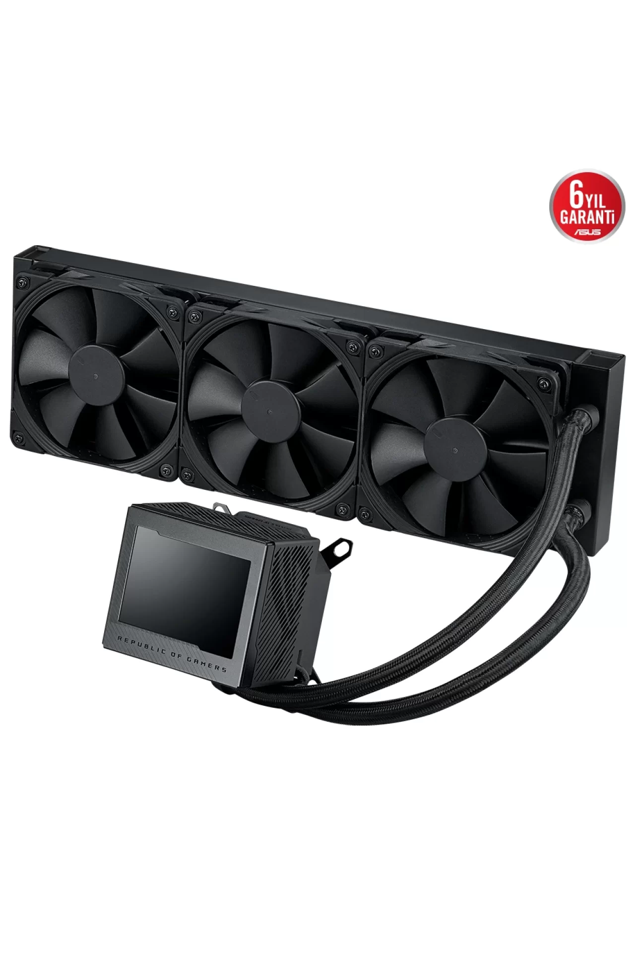 Asus ROG Ryujin III 360 OLED 360mm Intel-AMD Uyumlu Siyah İşlemci Sıvı Soğutucu