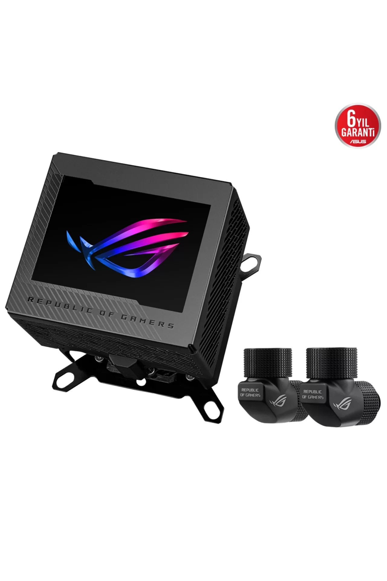 Asus ROG Ryujin III WB LCD Aura Sync RGB Intel-AMD Uyumlu İşlemci Sıvı Soğutucu Blok