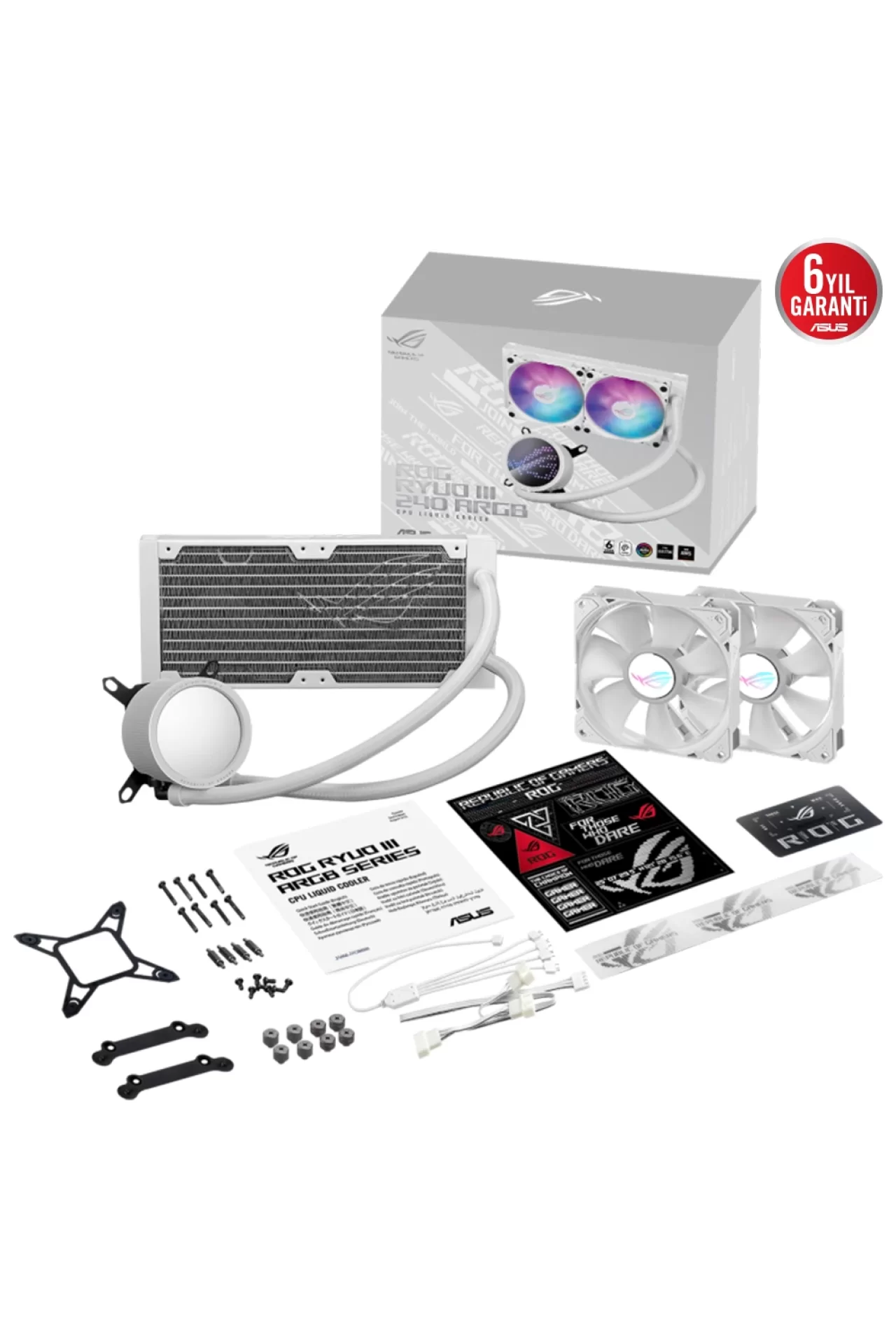 Asus ROG Ryuo III 240 ARGB İşlemci Sıvı Soğutucu