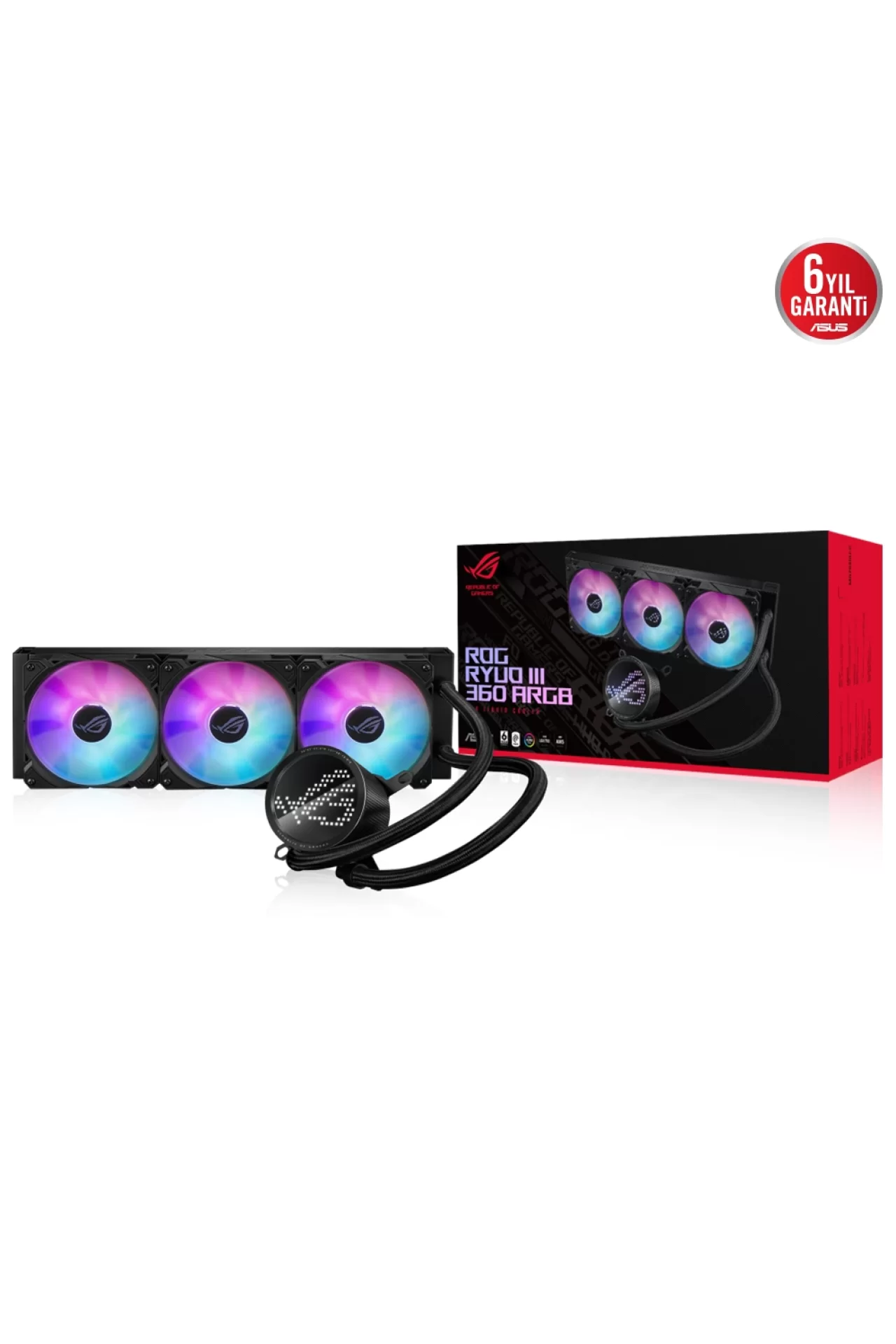 Asus ROG Ryuo III 360 ARGB İşlemci Sıvı Soğutucu