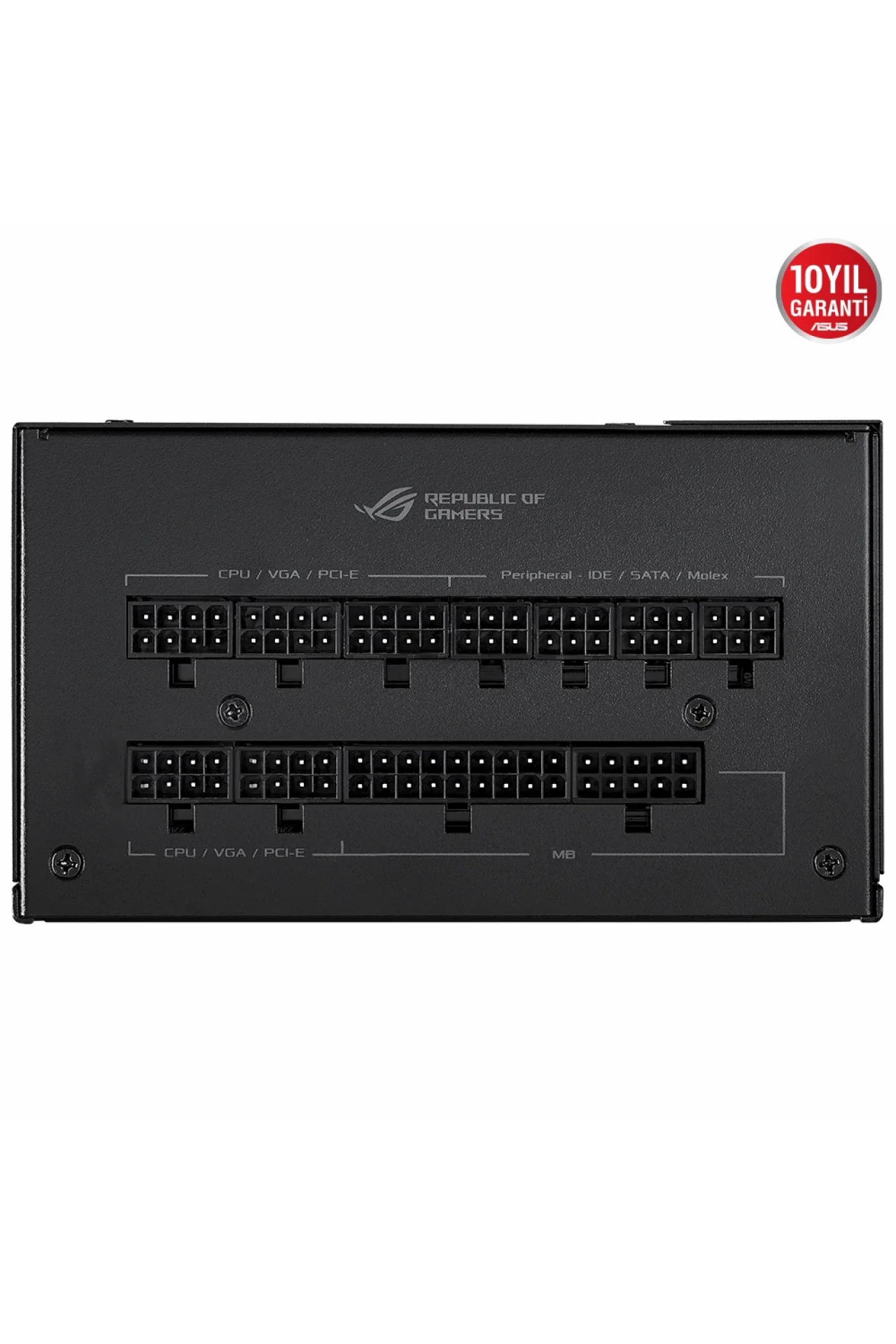 Asus ROG Strix 1000G Aura 1000W 80+ Gold Full Modüler 135mm Fanlı Beyaz Güç Kaynağı
