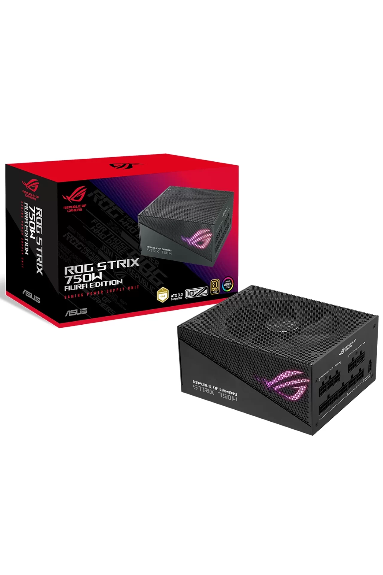 Asus ROG Strix 750G AURA 750W 80+ Gold ARGB Full Modüler PSU (90YE00P3-B0NA00)