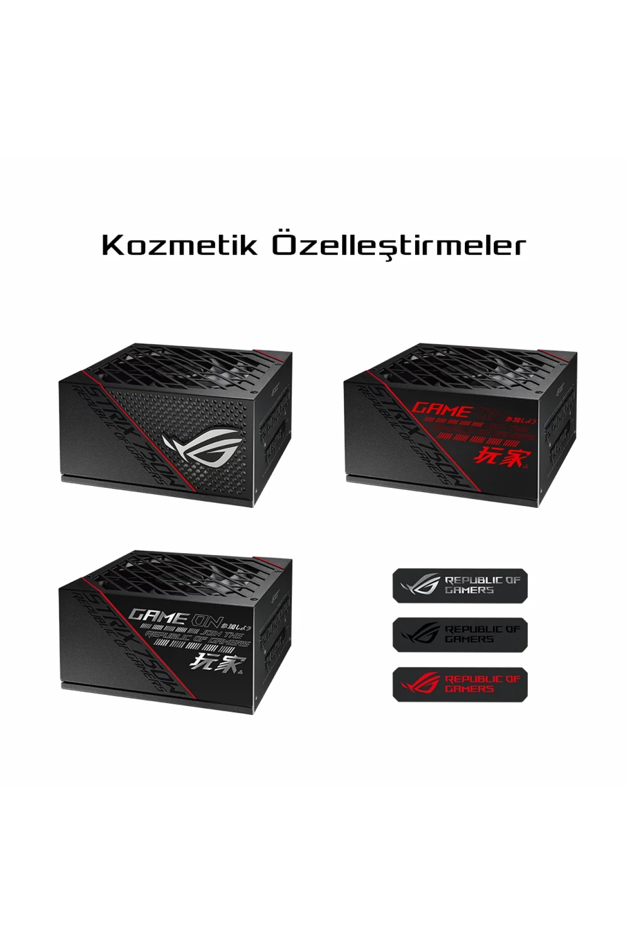 Asus ROG Strix 850G 80+ Gold 850W Full Modüler 135mm Fanlı PSU