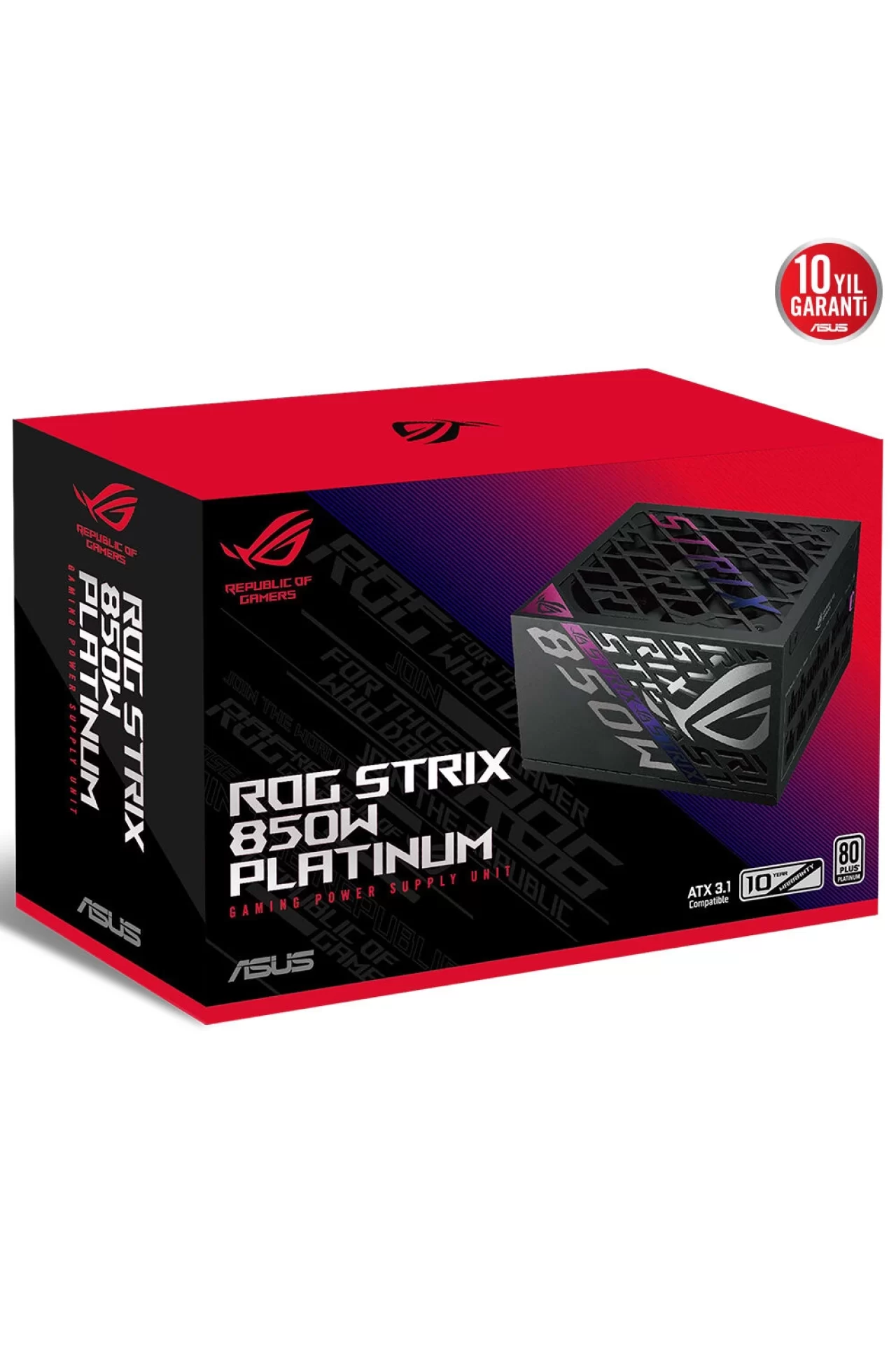 Asus ROG Strix 850P 850W 80+ Platinum Güç Kaynağı