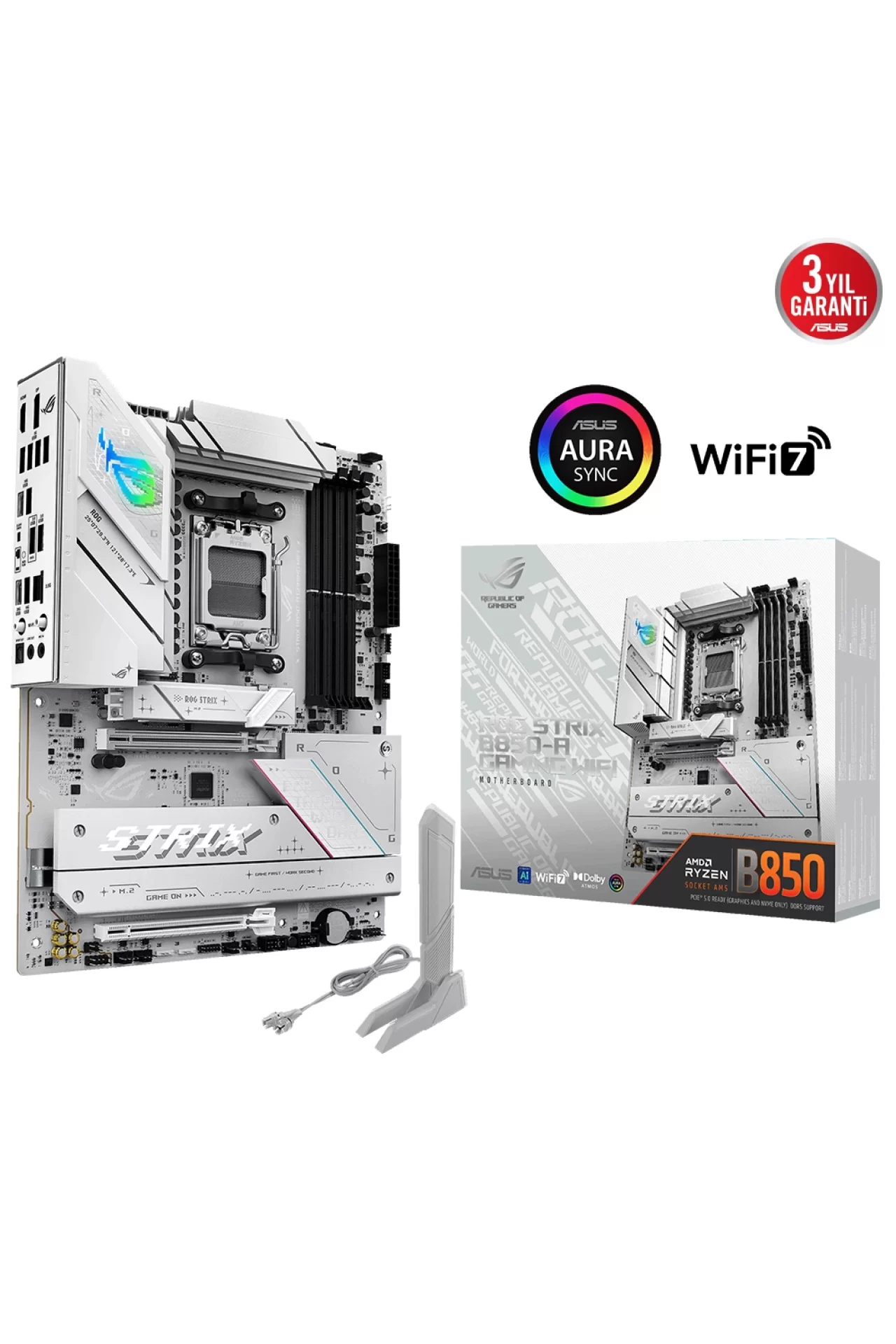 Asus ROG Strix B850-A Gaming WiFi 8000MHz Anakart