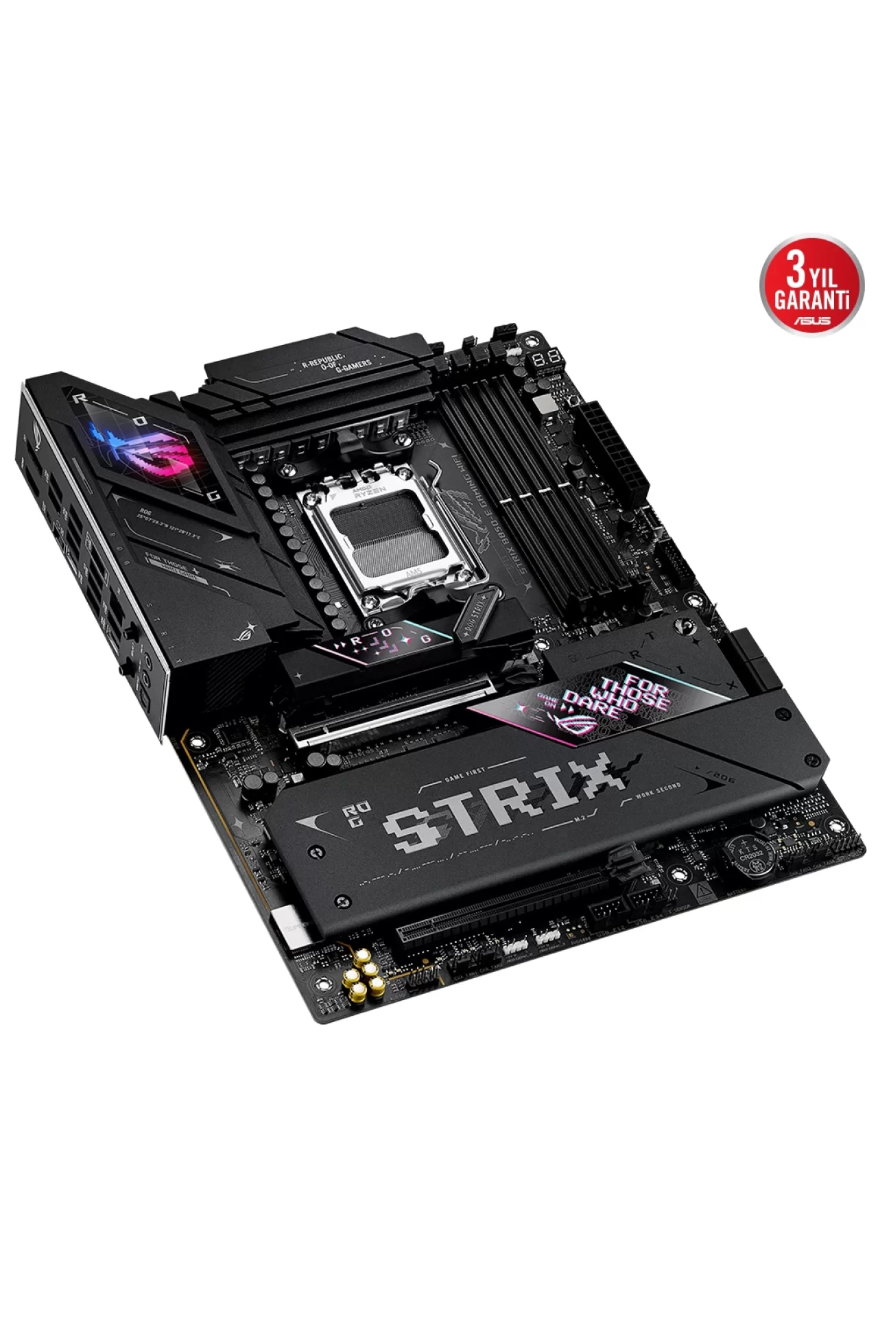 Asus ROG Strix B850-E Gaming WiFi 8000MHz (OC) DDR5 Soket AM5 M.2 HDMI DP ATX Anakart