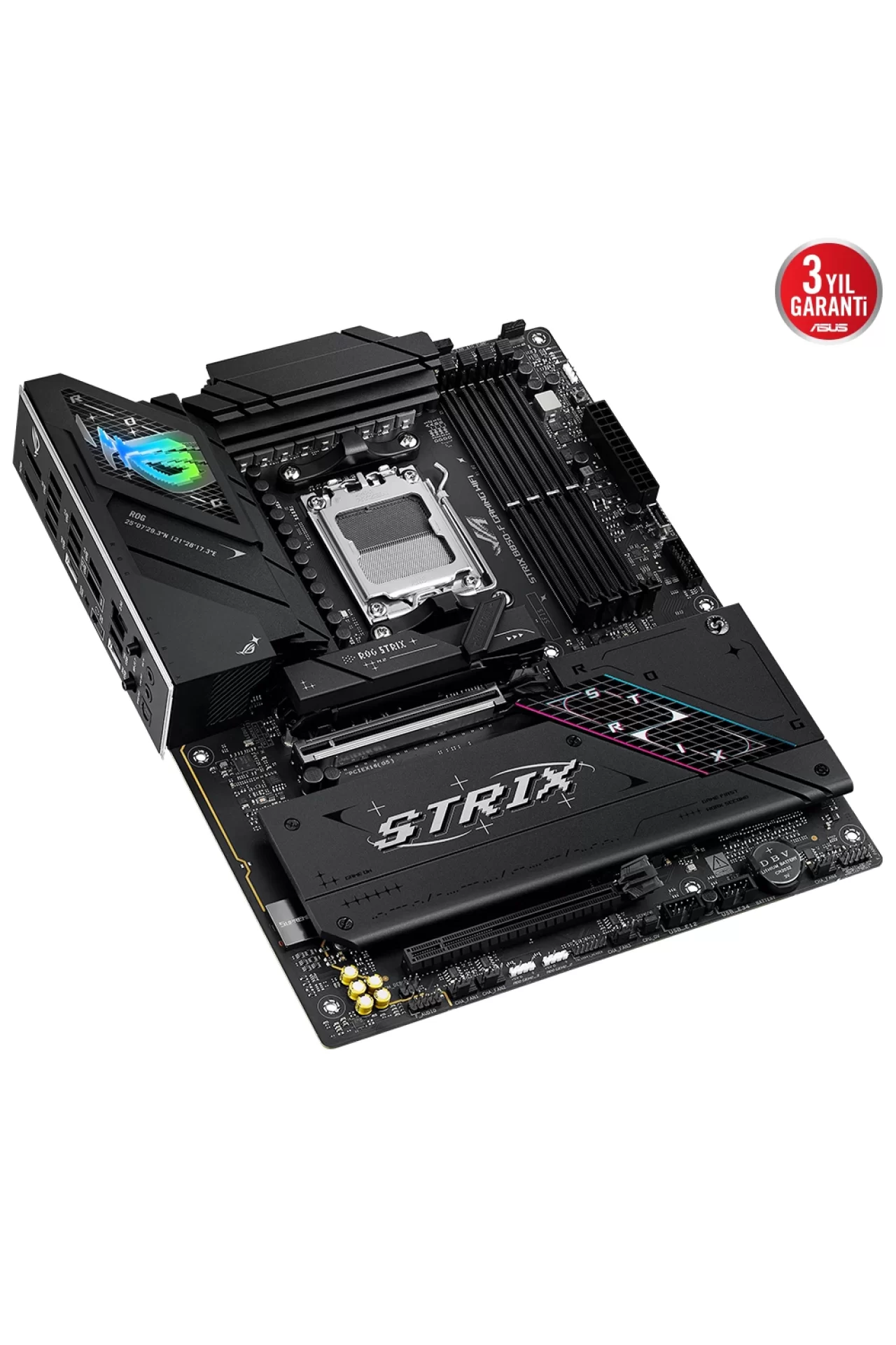 Asus ROG Strix B850-F Gaming WiFi 8000MHz (OC) DDR5 Soket AM5 M.2 HDMI DP ATX Anakart