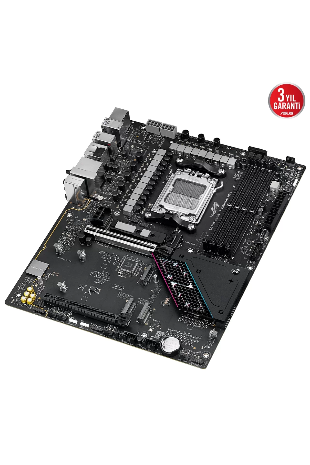 Asus ROG Strix B850-F Gaming WiFi 8000MHz (OC) DDR5 Soket AM5 M.2 HDMI DP ATX Anakart