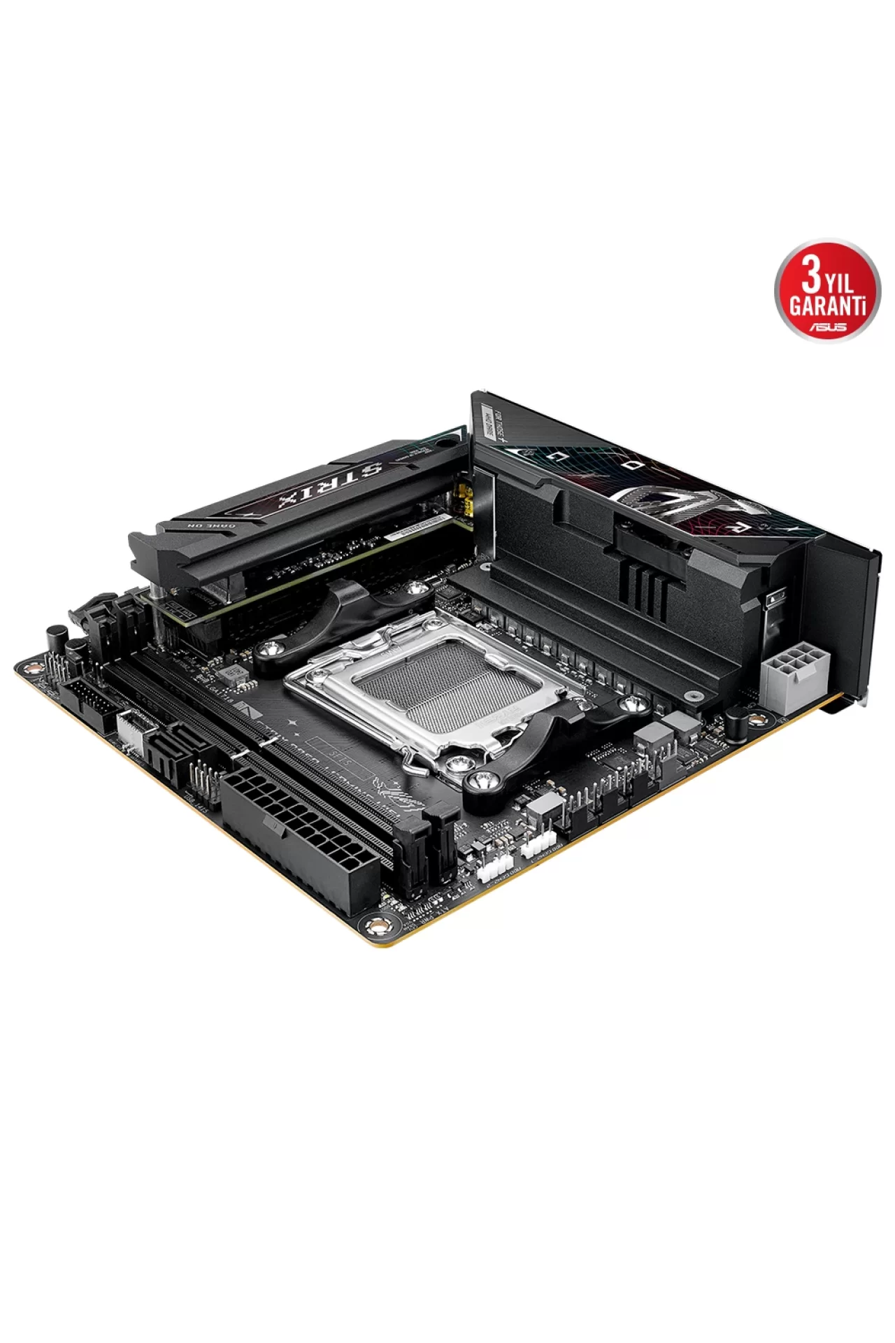 Asus ROG Strix B850-I Gaming WiFi 8400MHz (OC) DDR5 Soket AM5 M.2 HDMI DP Mini-ITX Anakart