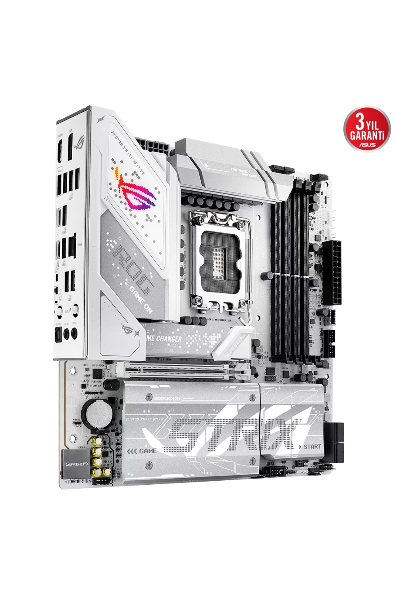 Asus ROG Strix B860-G Gaming WiFi 9066MHz (OC) DDR5 Soket LGA1851 M.2 HDMI DP Thunderbolt mATX Anakart