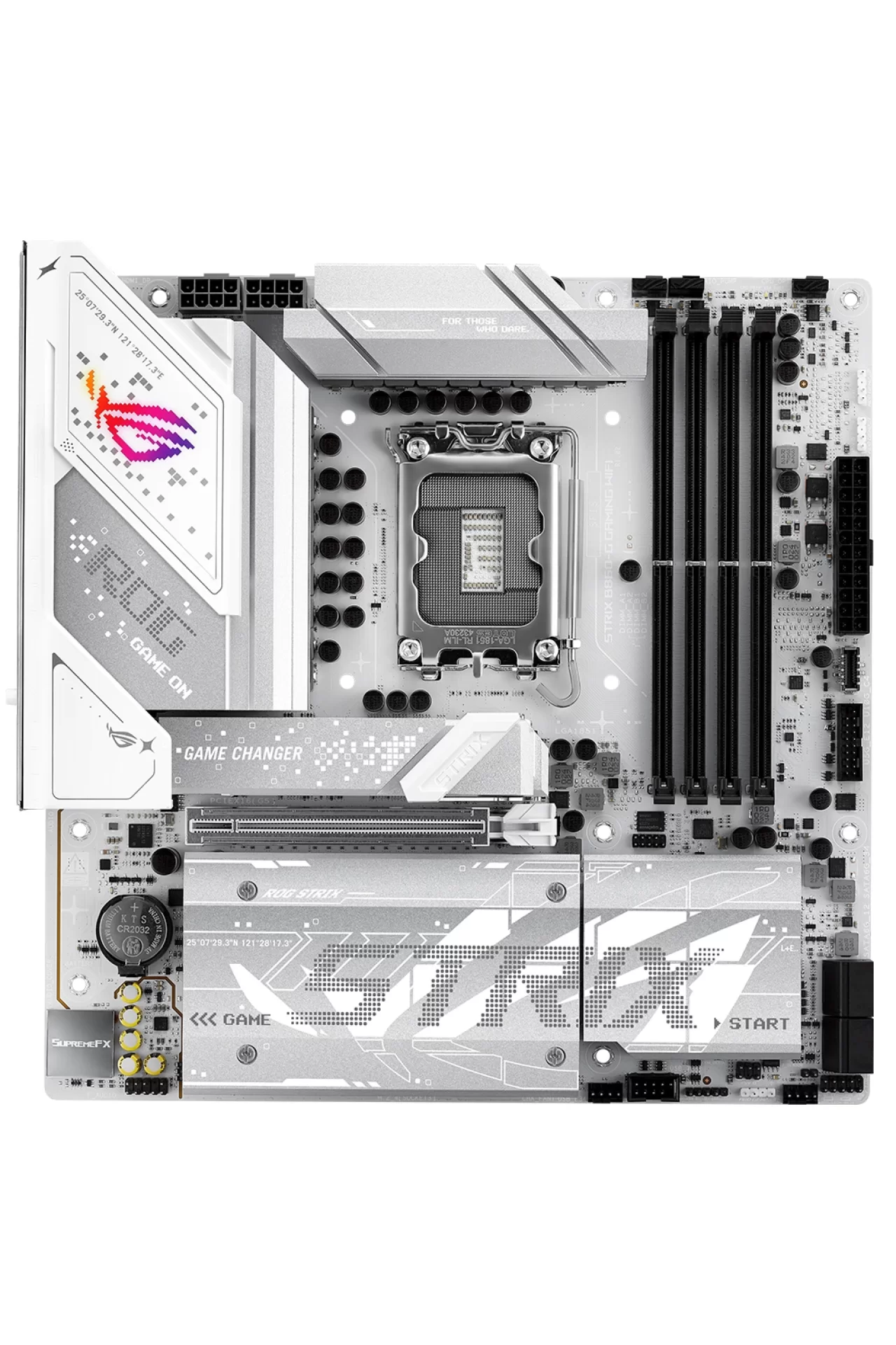 Asus ROG Strix B860-G Gaming WiFi 9066MHz (OC) DDR5 Soket LGA1851 M.2 HDMI DP Thunderbolt mATX Anakart