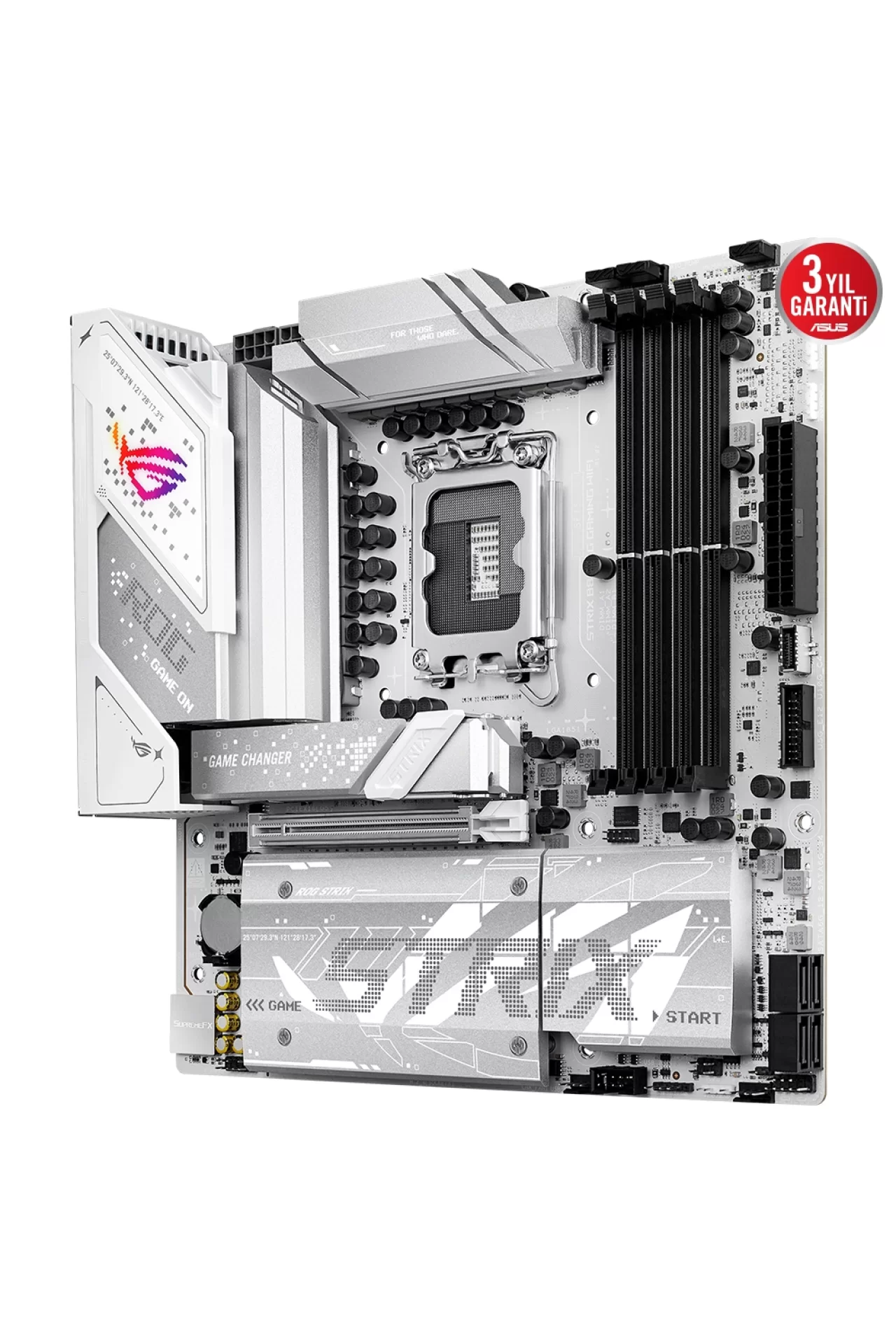Asus ROG Strix B860-G Gaming WiFi 9066MHz (OC) DDR5 Soket LGA1851 M.2 HDMI DP Thunderbolt mATX Anakart