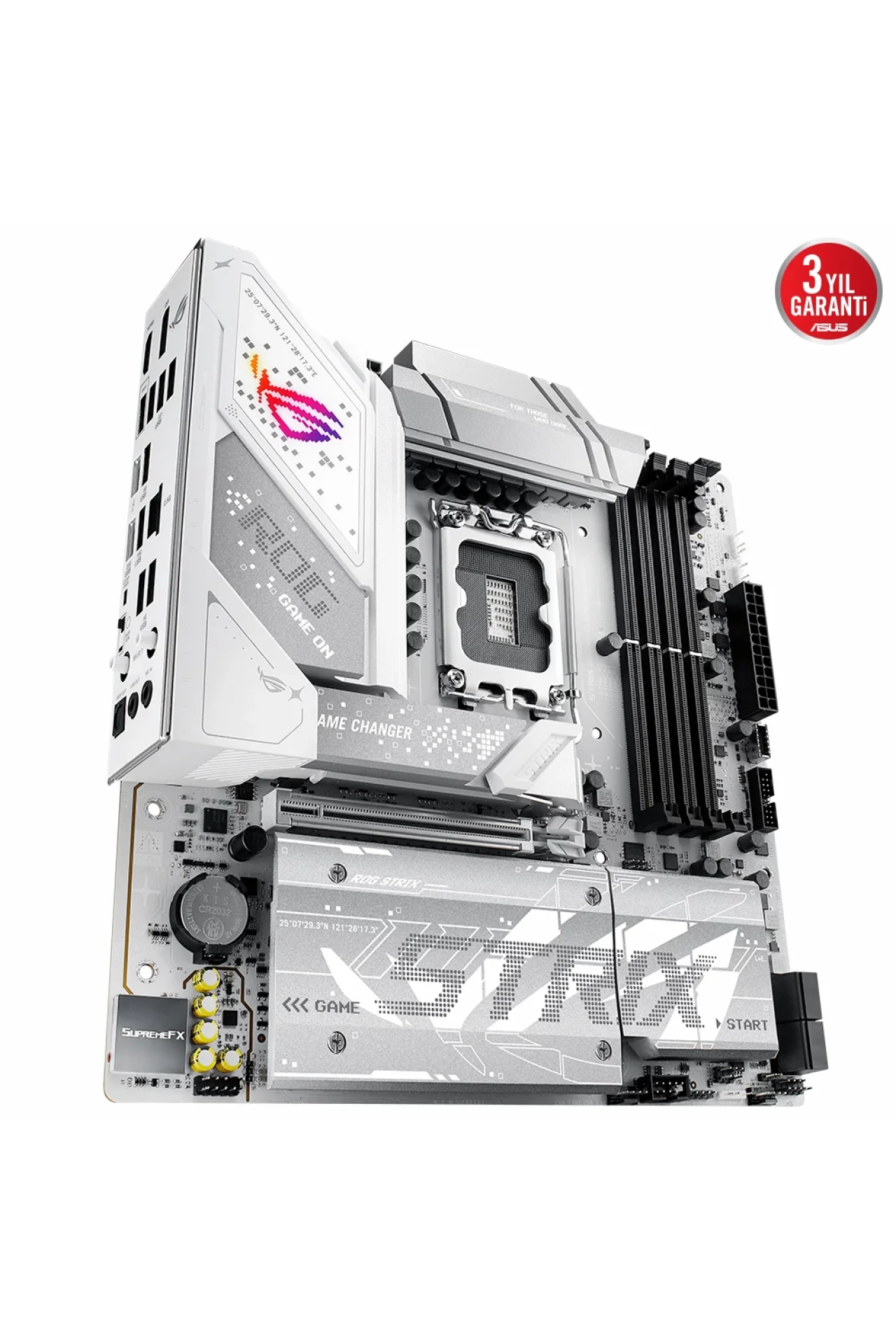 Asus ROG Strix B860-G Gaming WiFi 9066MHz (OC) DDR5 Soket LGA1851 M.2 HDMI DP Thunderbolt mATX Anakart