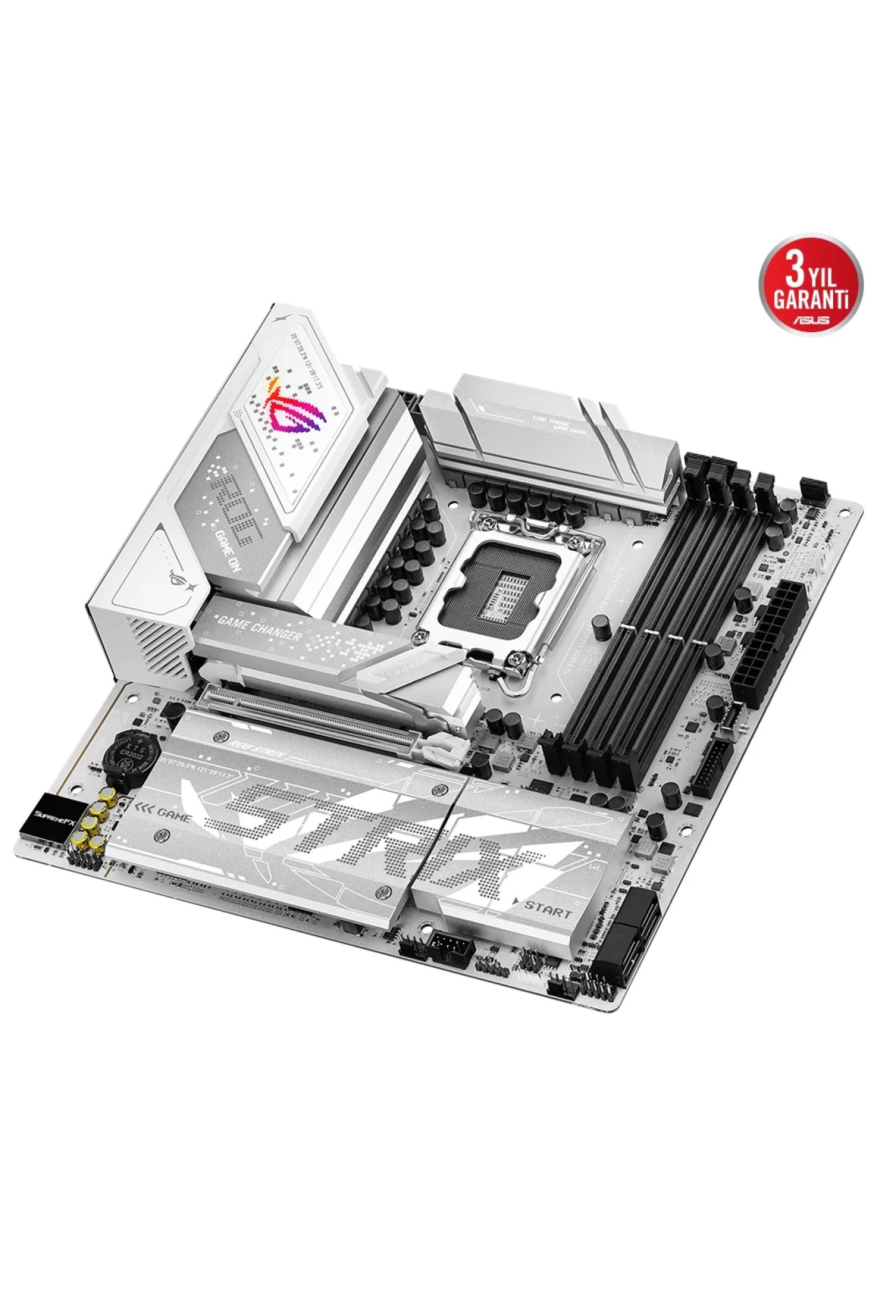 Asus ROG Strix B860-G Gaming WiFi 9066MHz (OC) DDR5 Soket LGA1851 M.2 HDMI DP Thunderbolt mATX Anakart