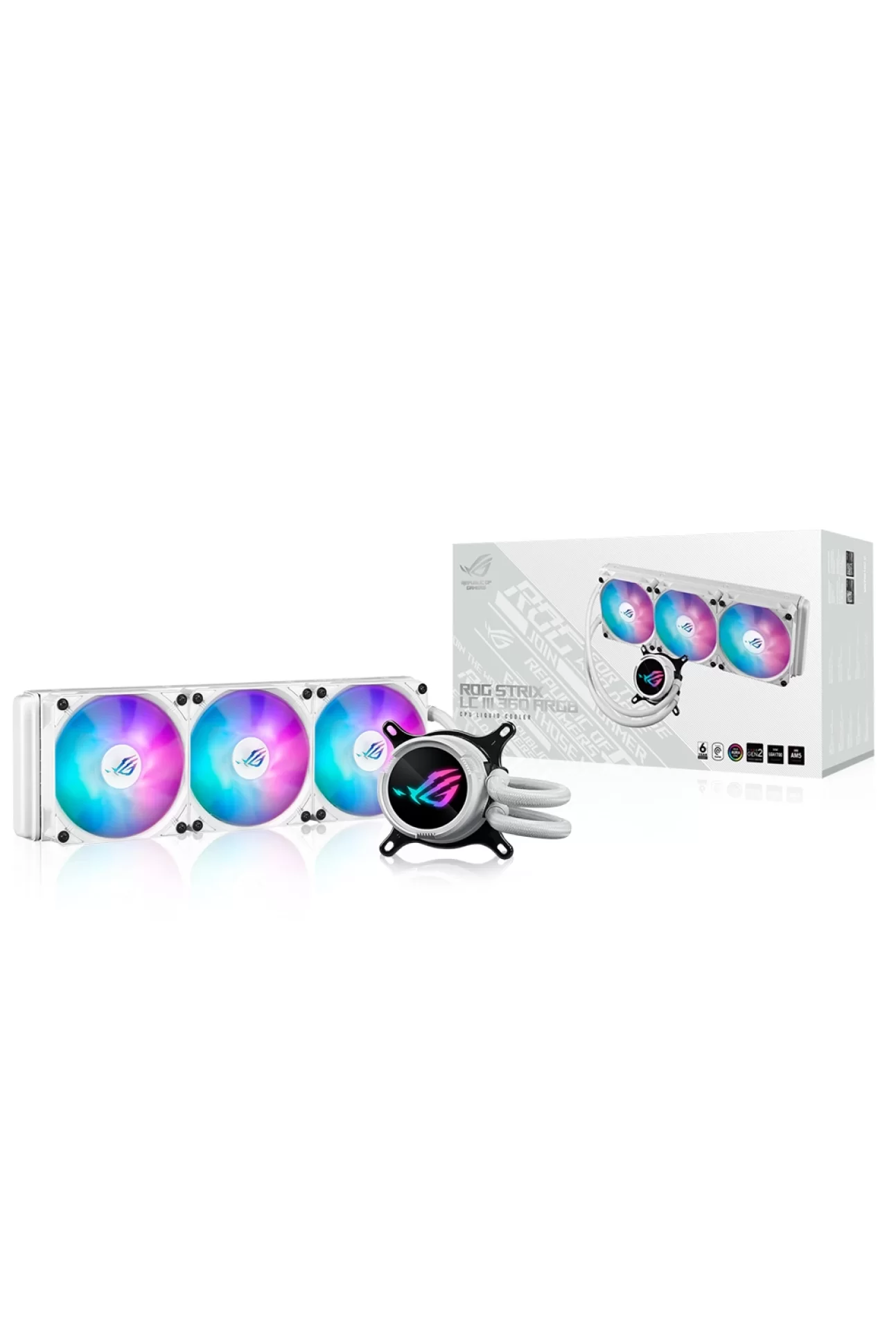 Asus ROG Strix LC III 360 ARGB Sıvı Soğutucu