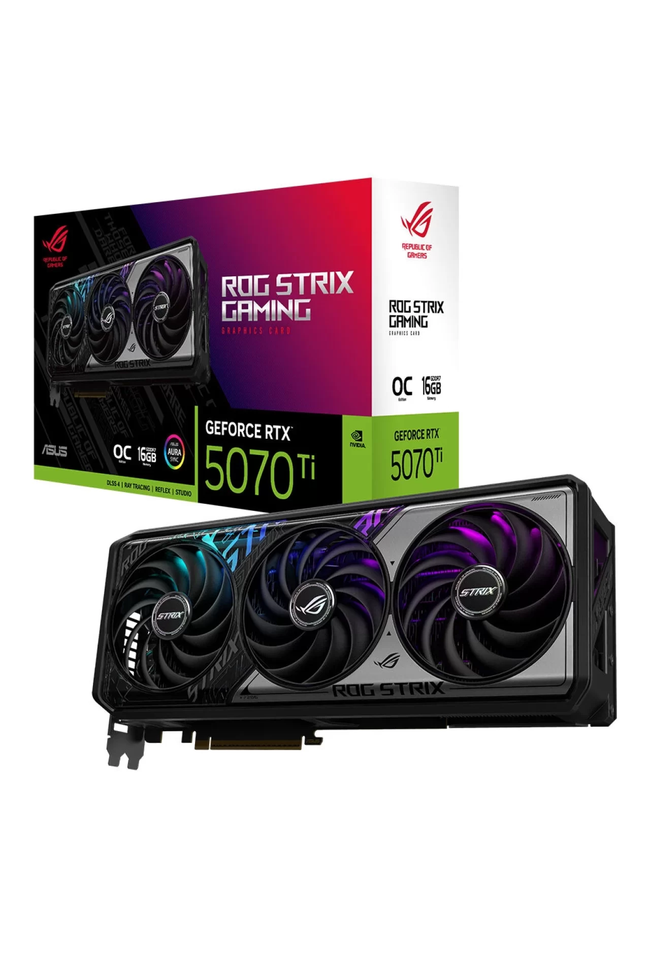 Asus ROG Strix GeForce RTX 5070 Ti SUPER OC Gaming Ekran Kartı