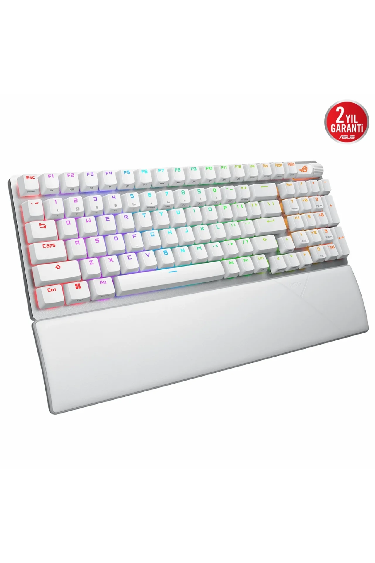 Asus ROG Strix Scope II ROG NX Snow Switch RGB Kablolu Türkçe Mekanik Gaming Klavye