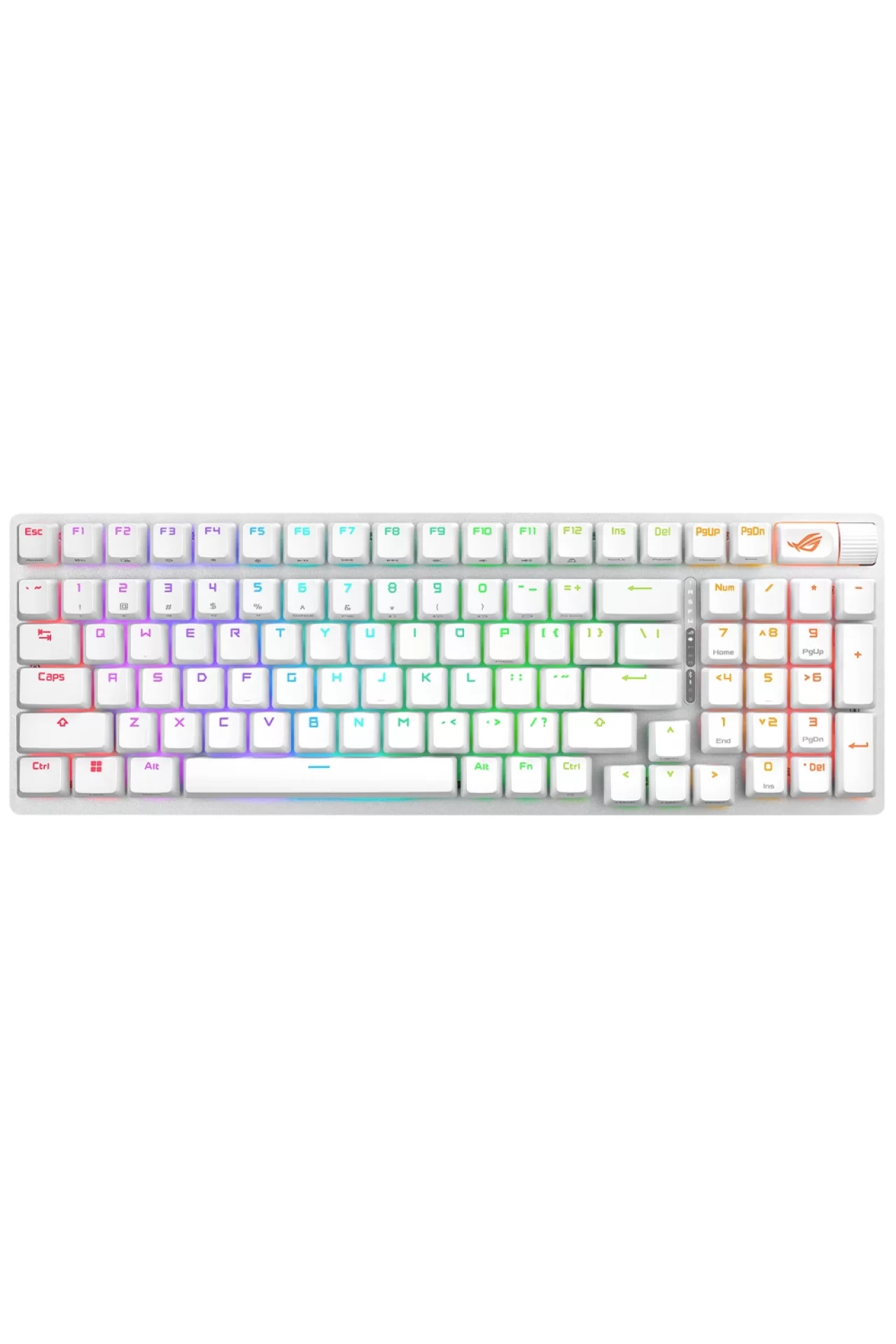 Asus ROG Strix Scope II ROG NX Snow Switch RGB Kablolu Türkçe Mekanik Gaming Klavye