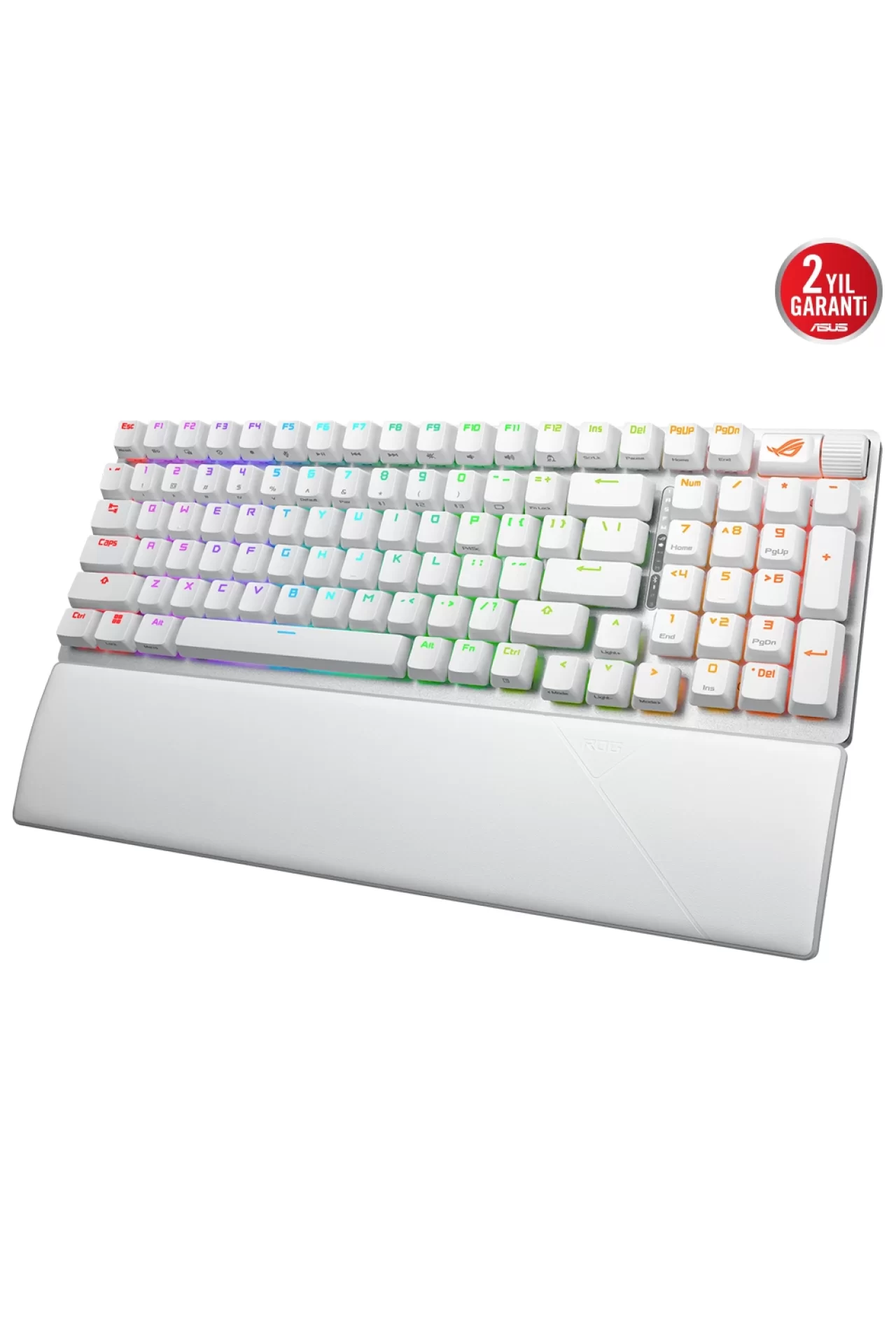 Asus ROG Strix Scope II ROG NX Snow Switch RGB Kablolu Türkçe Mekanik Gaming Klavye