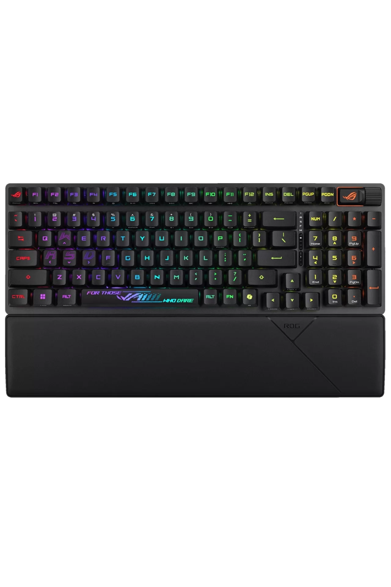 Asus ROG Strix Scope II 96 NX Snow Switch RGB Kablosuz Hotswap İngilizce Siyah Mekanik Gaming Klavye