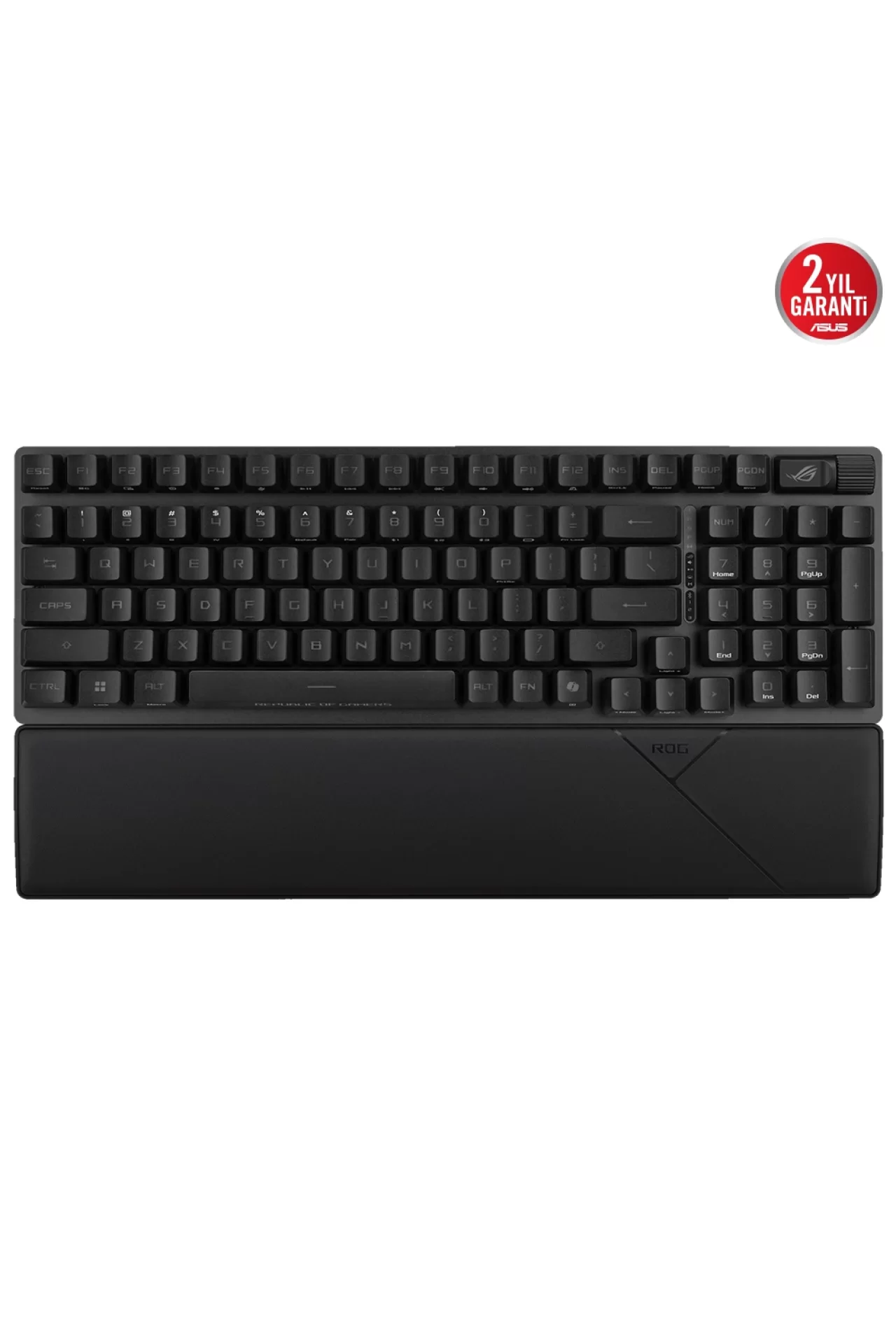 Asus ROG Strix Scope II 96 NX Snow Switch RGB Kablosuz Hotswap İngilizce Siyah Mekanik Gaming Klavye