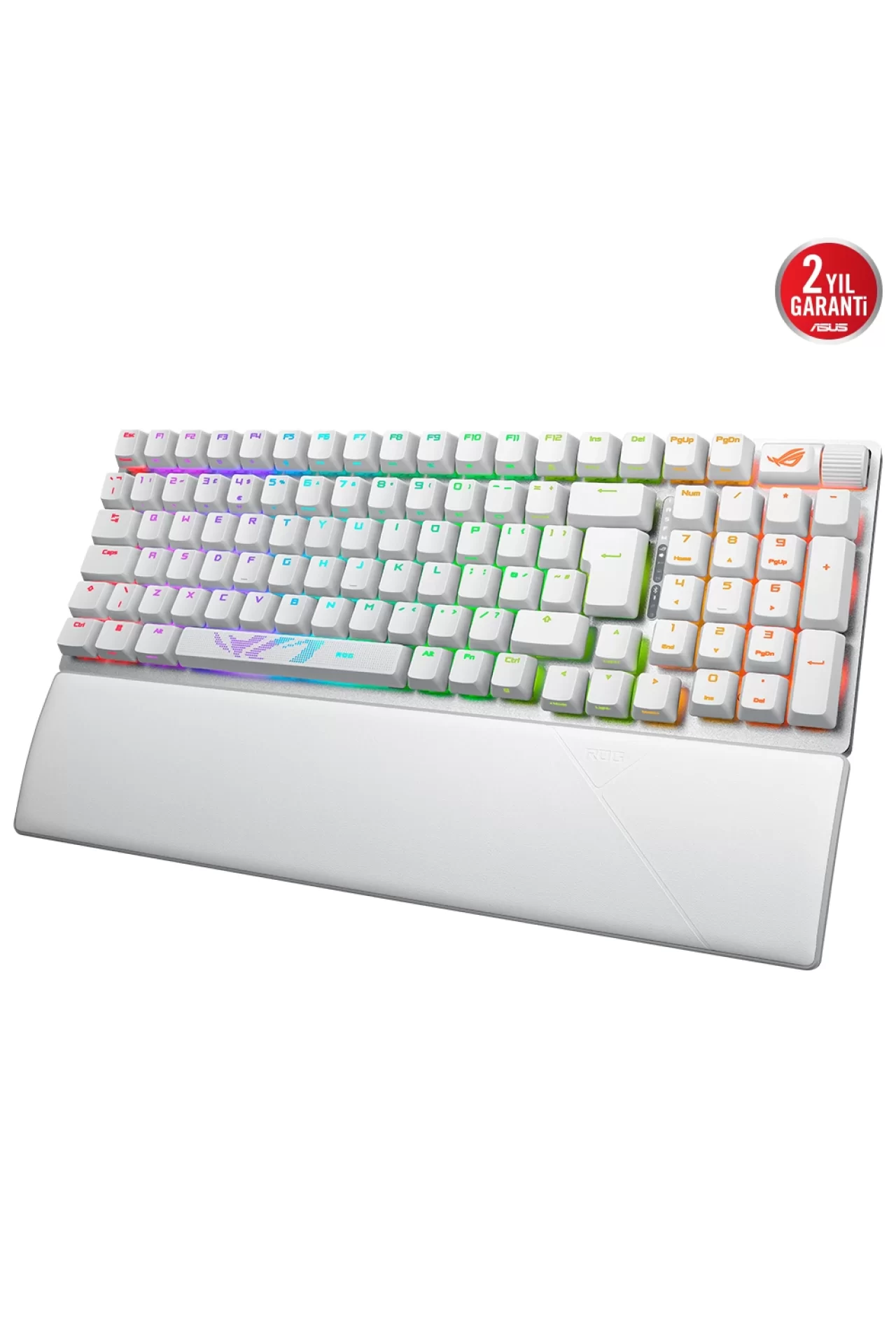 Asus ROG Strix Scope II ROG NX Snow Switch RGB Kablolu Türkçe Mekanik Gaming Klavye