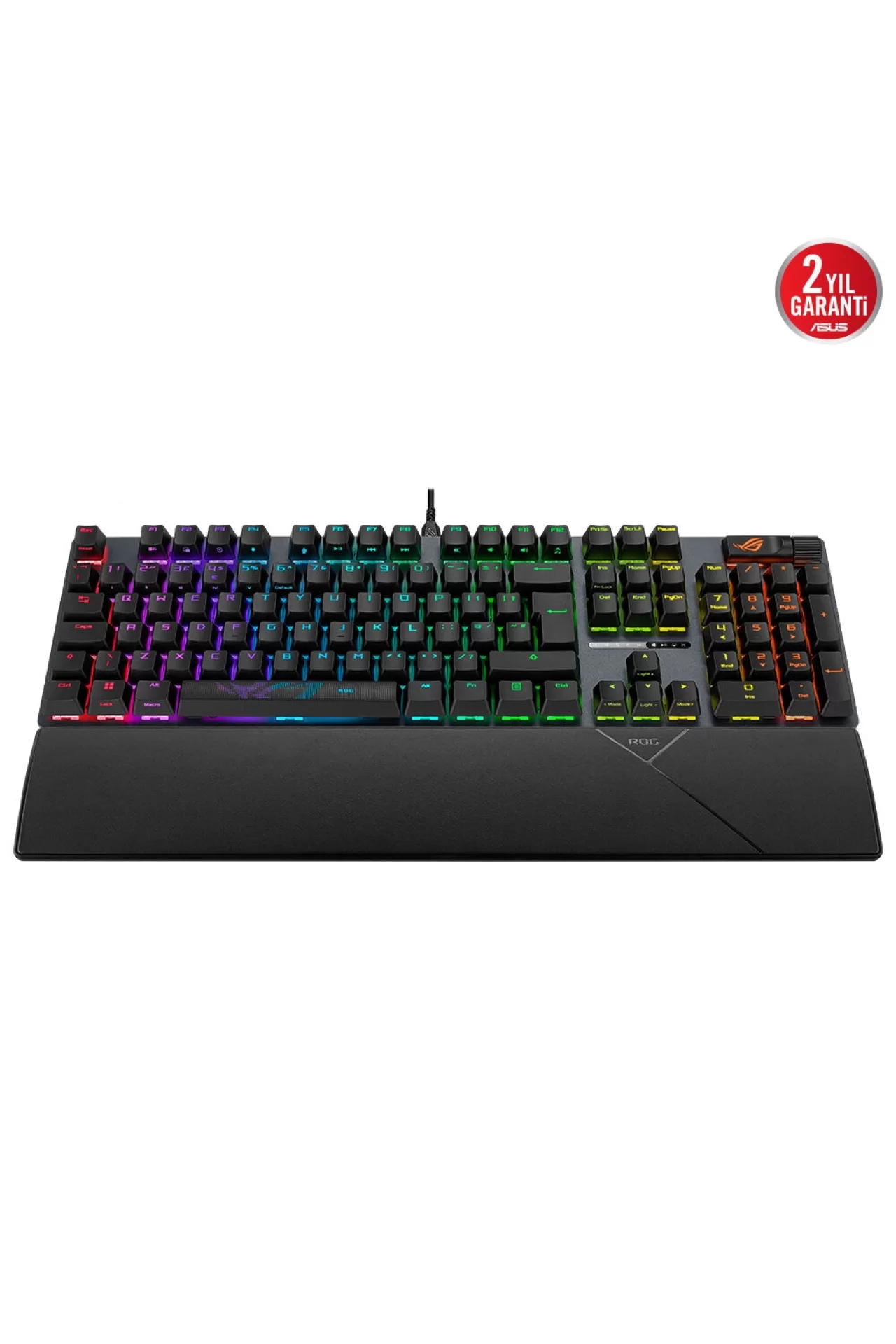 Asus ROG Strix Scope II ROG NX Snow Switch RGB Kablolu Türkçe Mekanik Gaming Klavye