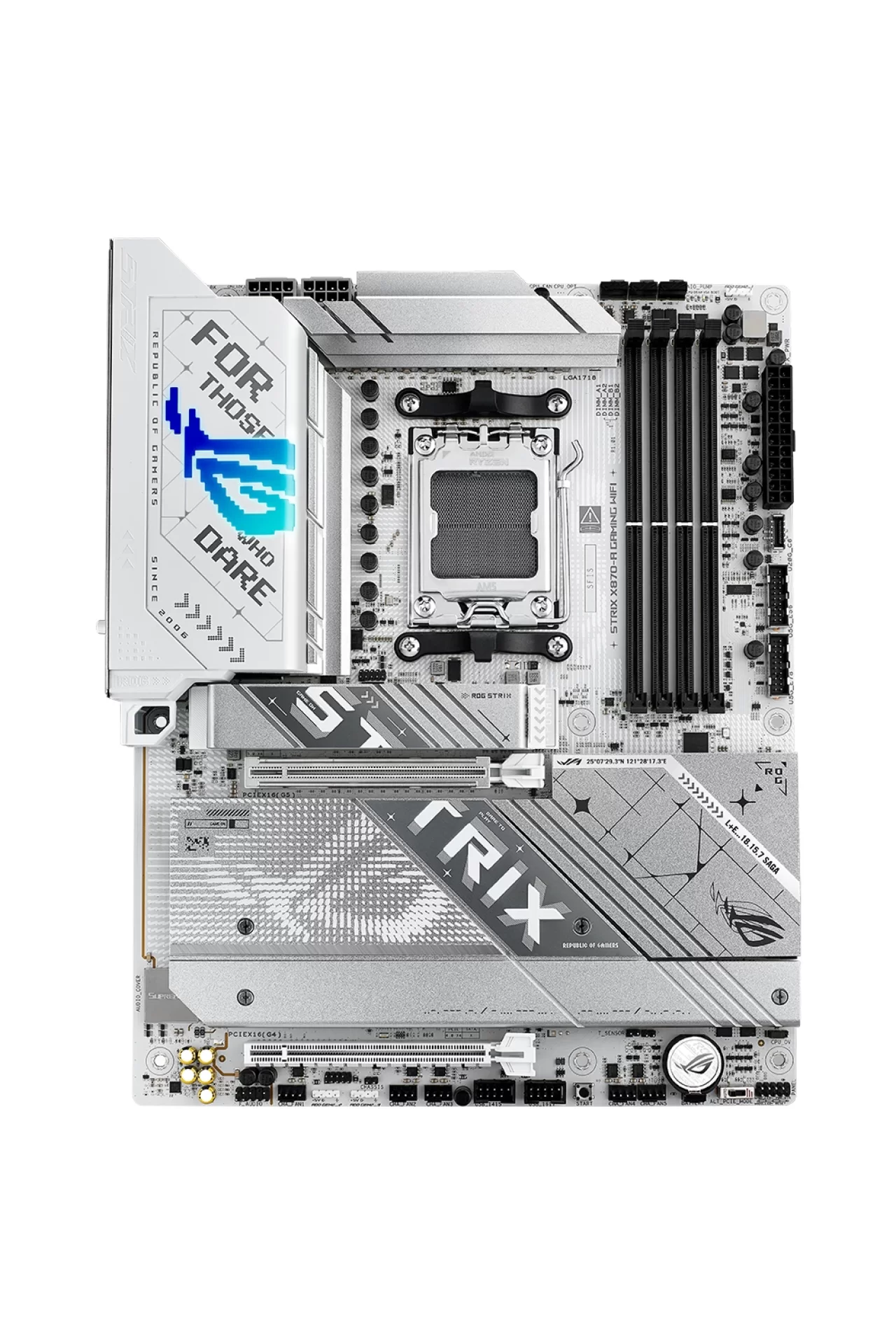 Asus ROG Strix X870-A Gaming WiFi 8000MHz(OC) DDR5 Soket AM5 M.2 HDMI DP ATX Anakart