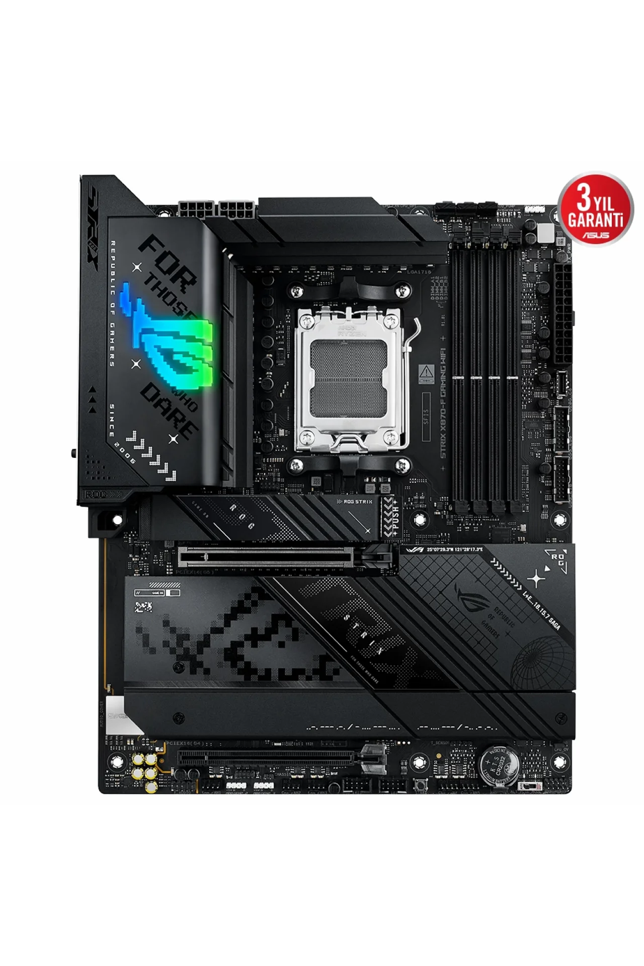 Asus ROG Strix X870-F Gaming WiFi 8000MHz(OC) DDR5 Soket AM5 M.2 HDMI ATX Anakart