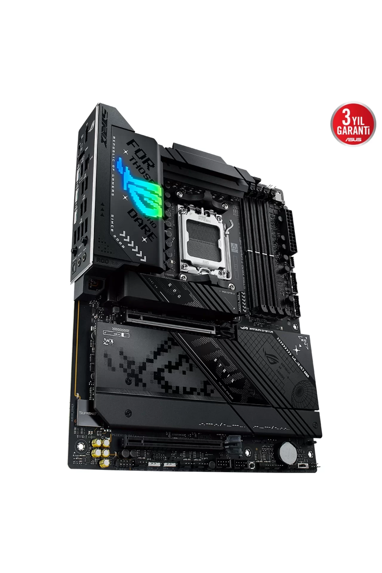 Asus ROG Strix X870-F Gaming WiFi 8000MHz(OC) DDR5 Soket AM5 M.2 HDMI ATX Anakart