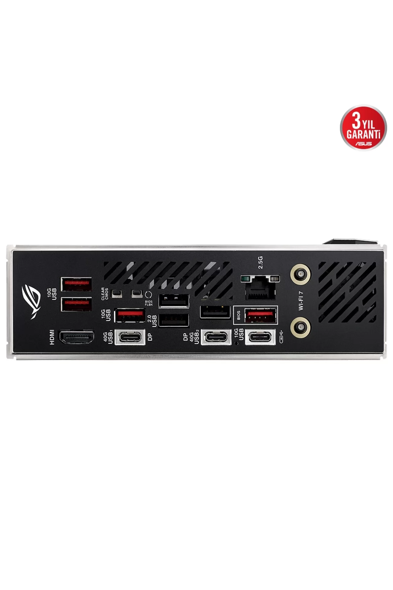Asus ROG Strix X870-I Gaming WiFi 8600MHz(OC) DDR5 Soket AM5 M.2 HDMI Mini-ITX Anakart