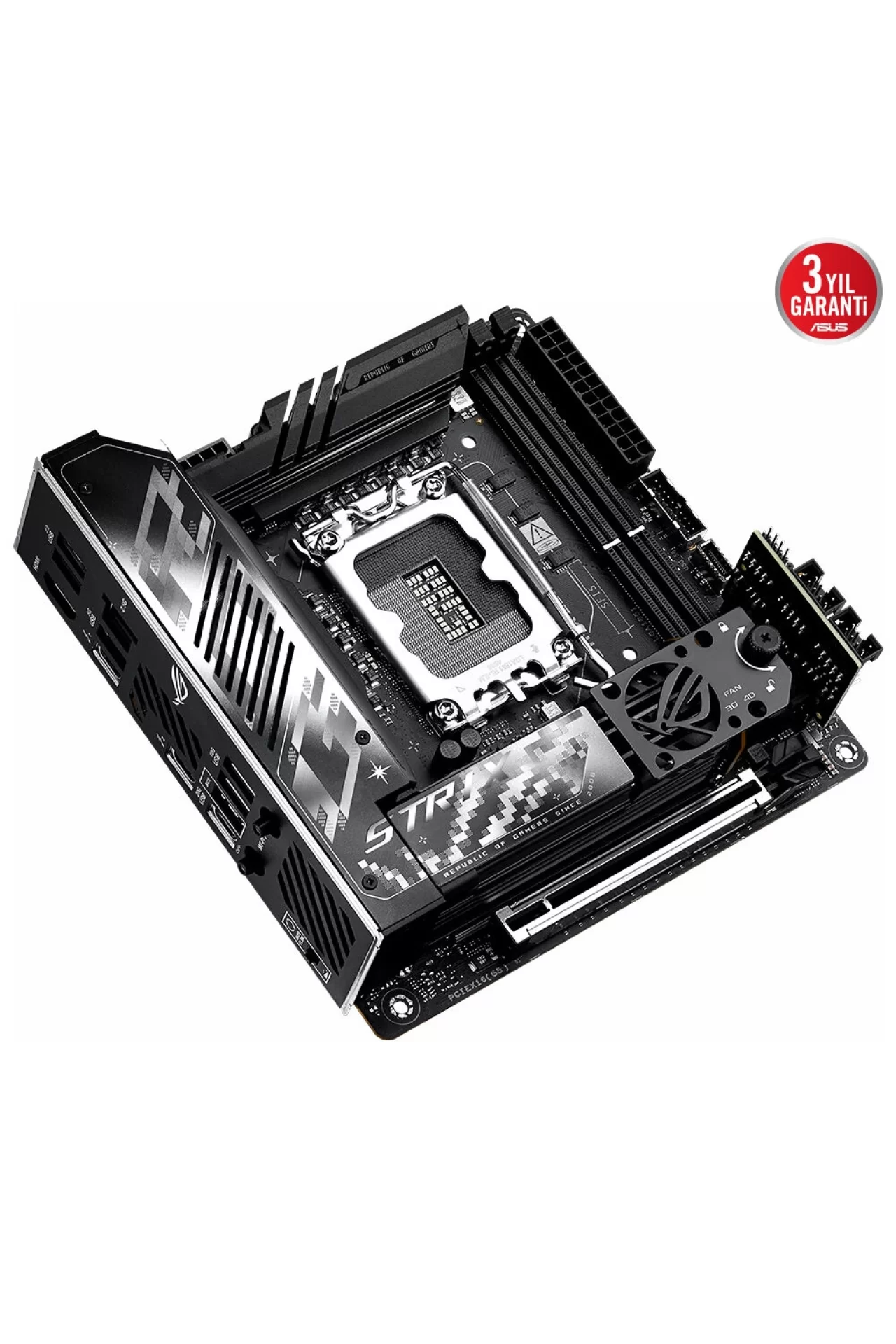 Asus ROG Strix Z890-I Gaming WiFi 8800MHz (OC) DDR5 Soket LGA1851 M.2 HDMI Mini-ITX Anakart