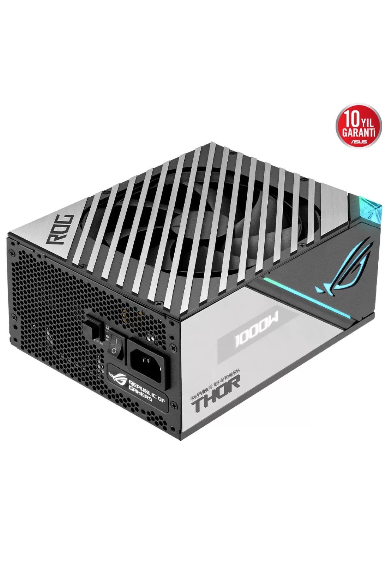 Asus ROG Thor 1000P2 V2 1000W 80+ Platinum Full Modüler 135mm Fanlı Beyaz Güç Kaynağı