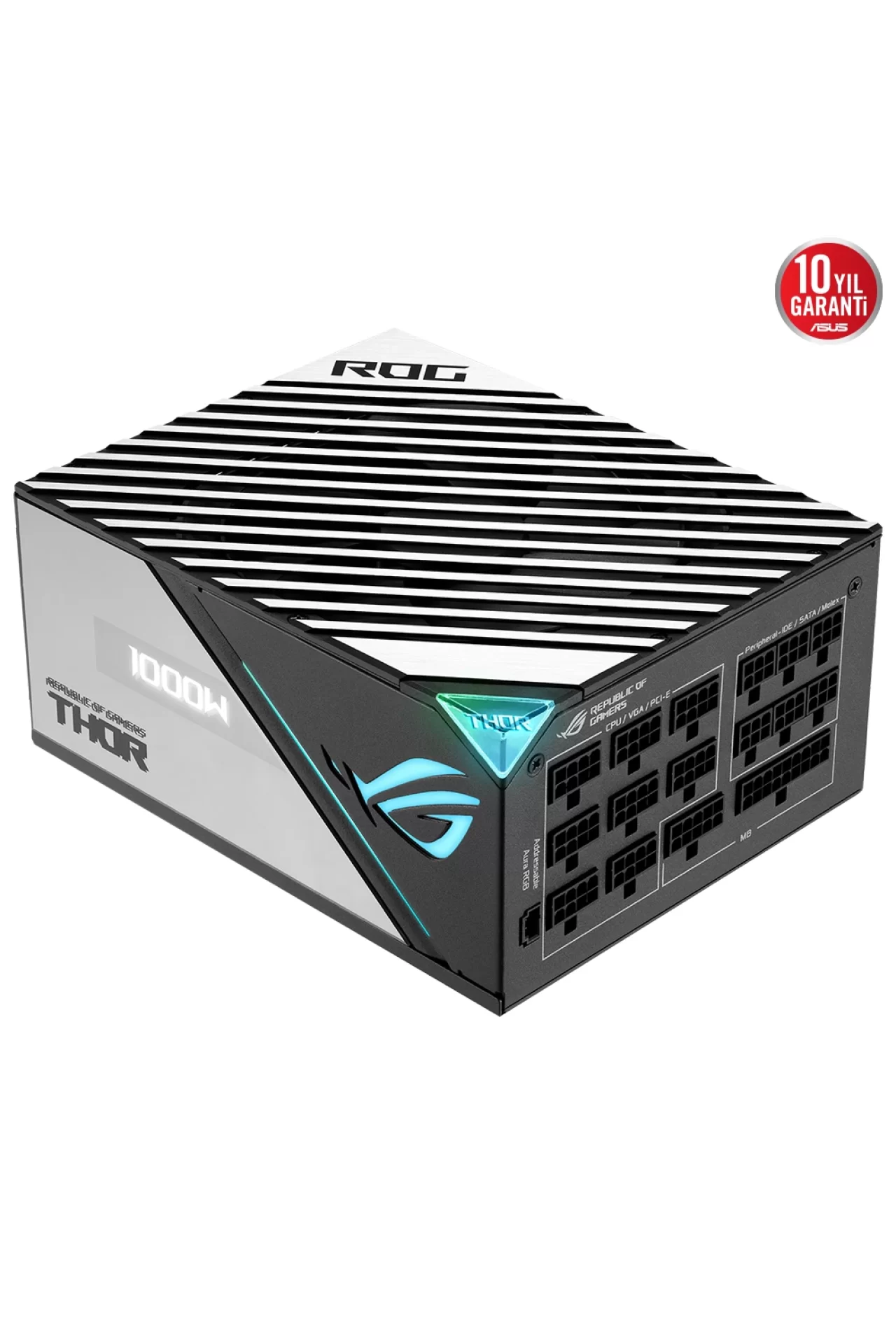 Asus ROG Thor 1000P2 V2 1000W 80+ Platinum Full Modüler 135mm Fanlı Beyaz Güç Kaynağı