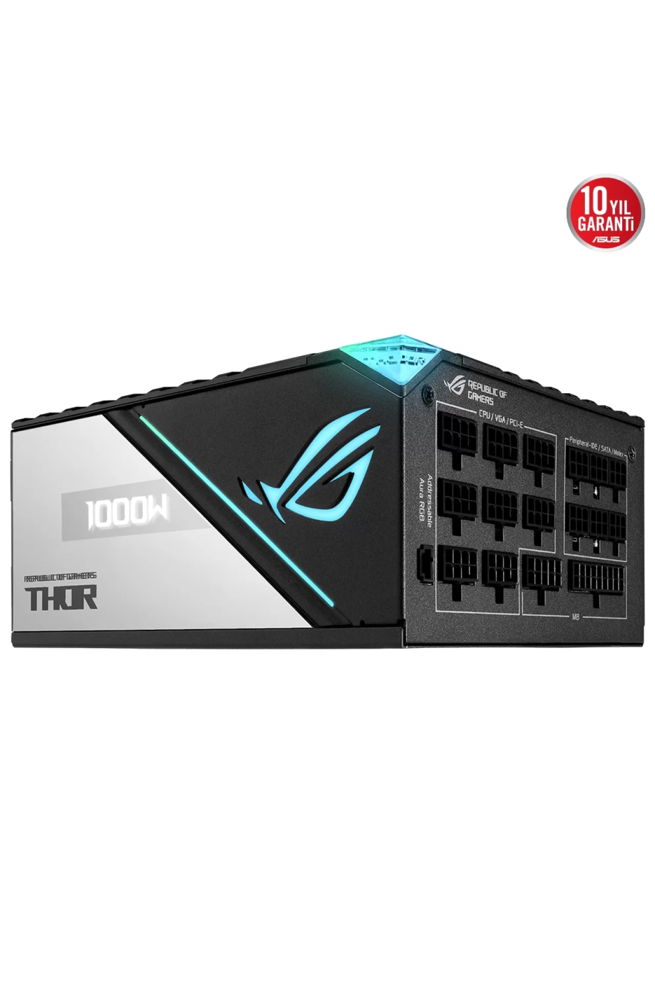 Asus ROG Thor 1000P2 V2 1000W 80+ Platinum Full Modüler 135mm Fanlı Beyaz Güç Kaynağı