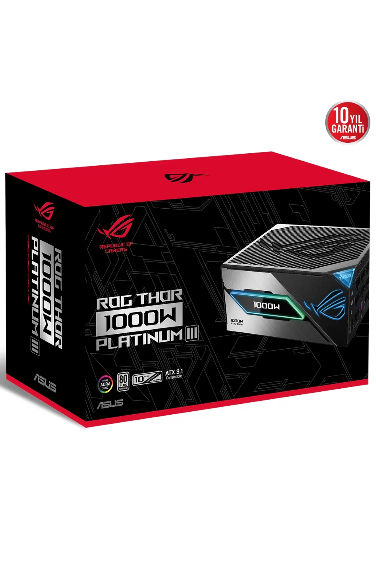 Asus ROG Thor 1000W Platinum III 80+ Güç Kaynağı