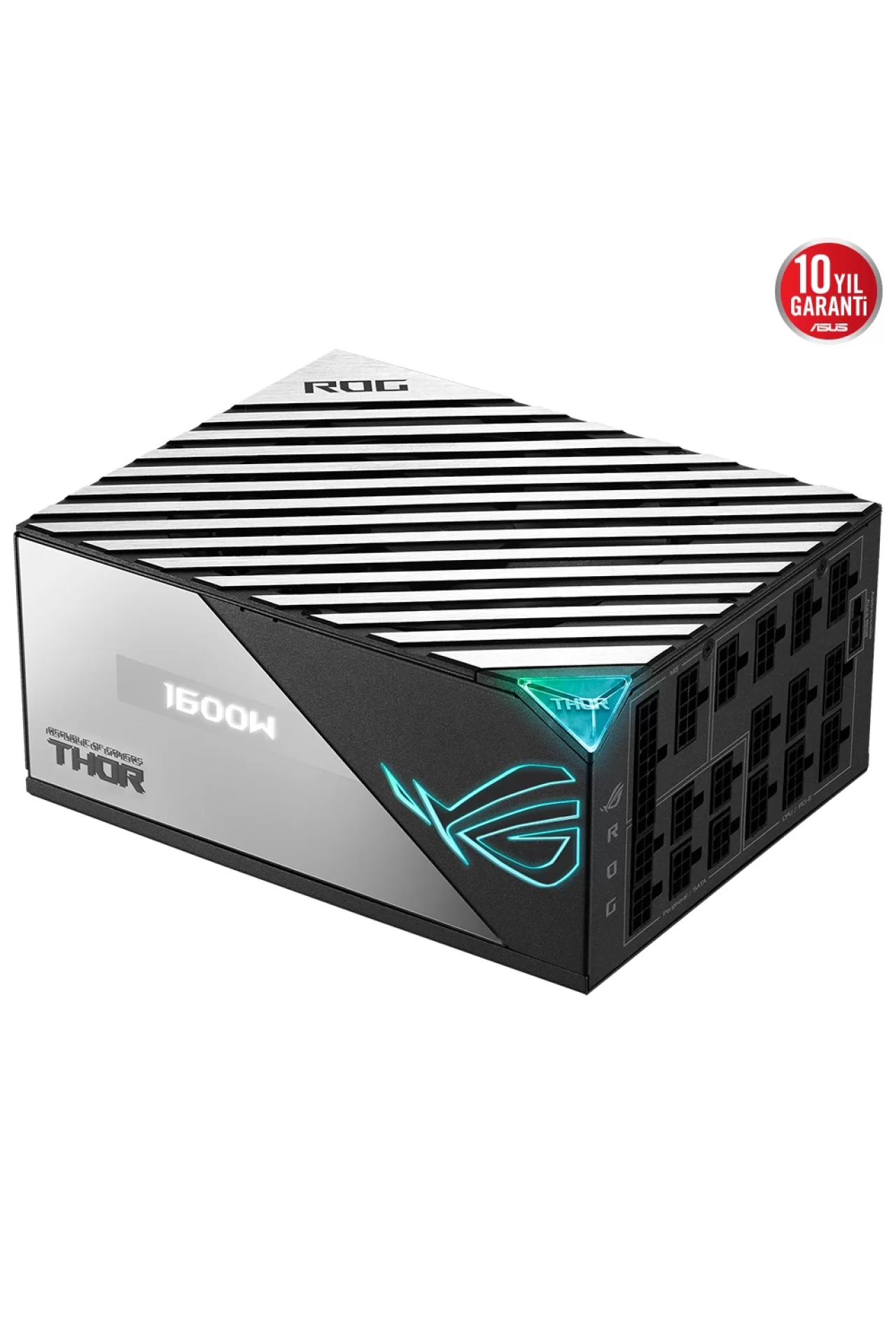 Asus ROG Strix Thor 1600T 80+ Titanium ARGB 1600W Full Modüler 135mm Fanlı PSU