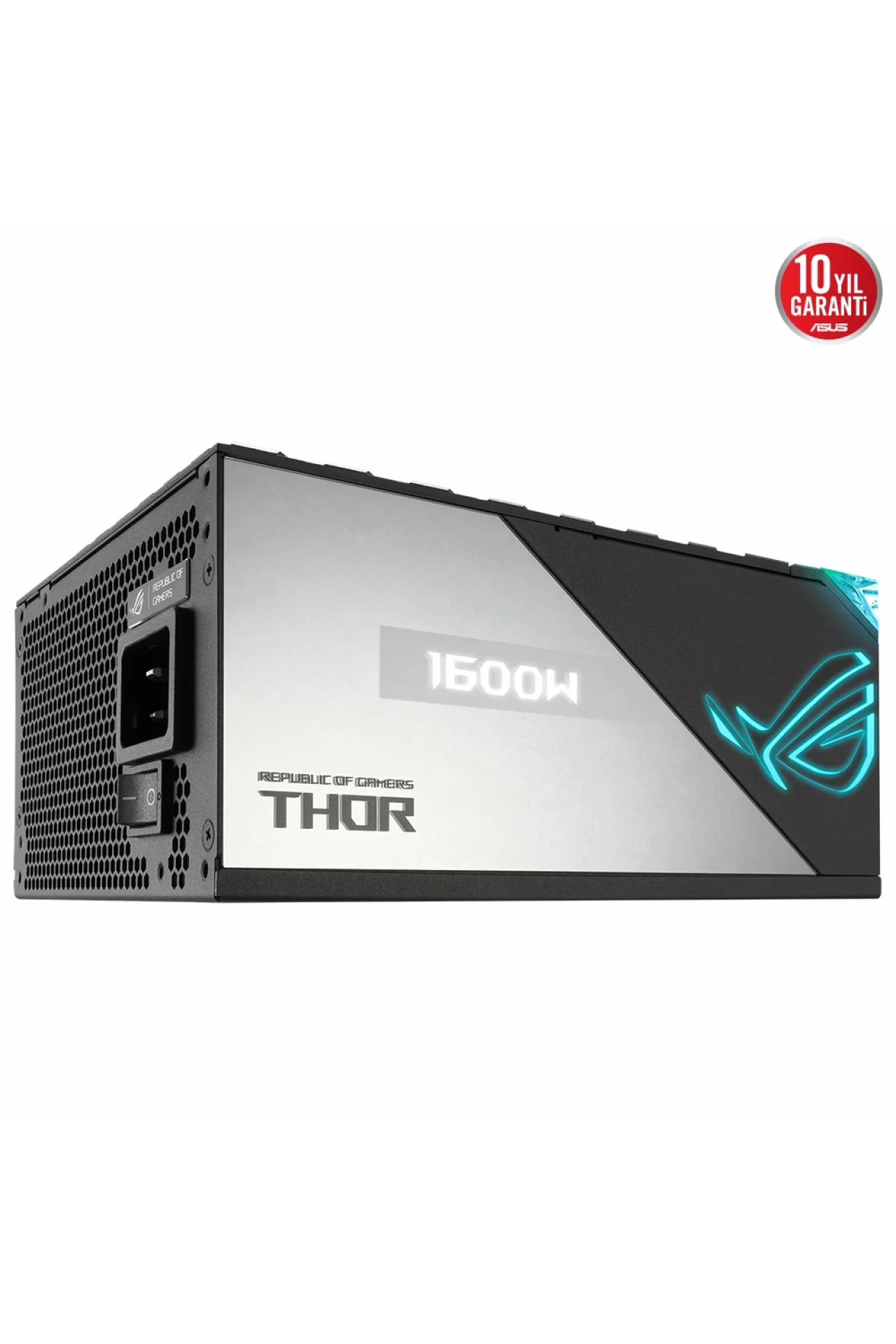 Asus ROG Strix Thor 1600T 80+ Titanium ARGB 1600W Full Modüler 135mm Fanlı PSU