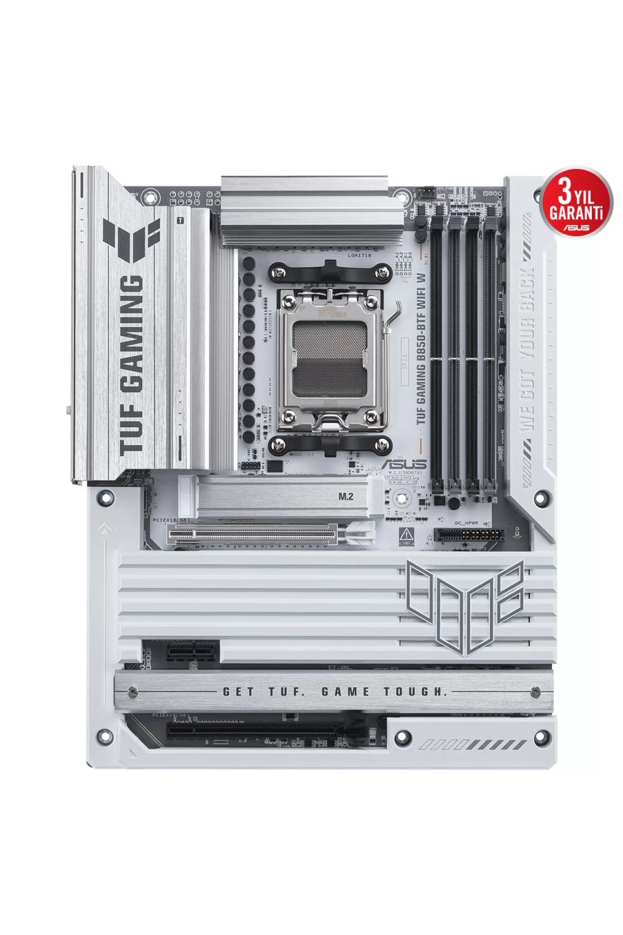 Asus TUF Gaming B850-PLUS WiFi 8000MHz (OC) DDR5 Soket AM5 M.2 HDMI DP ATX Anakart