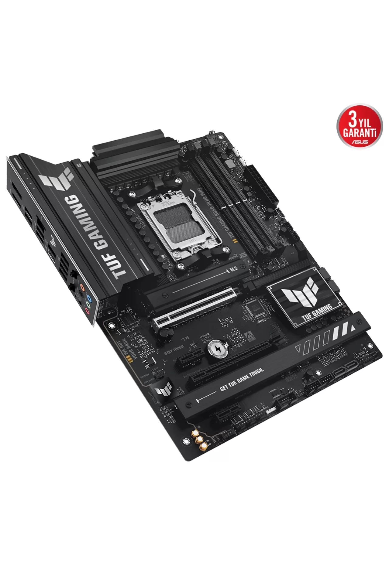 Asus TUF Gaming B850-PLUS WiFi 8000MHz (OC) DDR5 Soket AM5 M.2 HDMI DP ATX Anakart