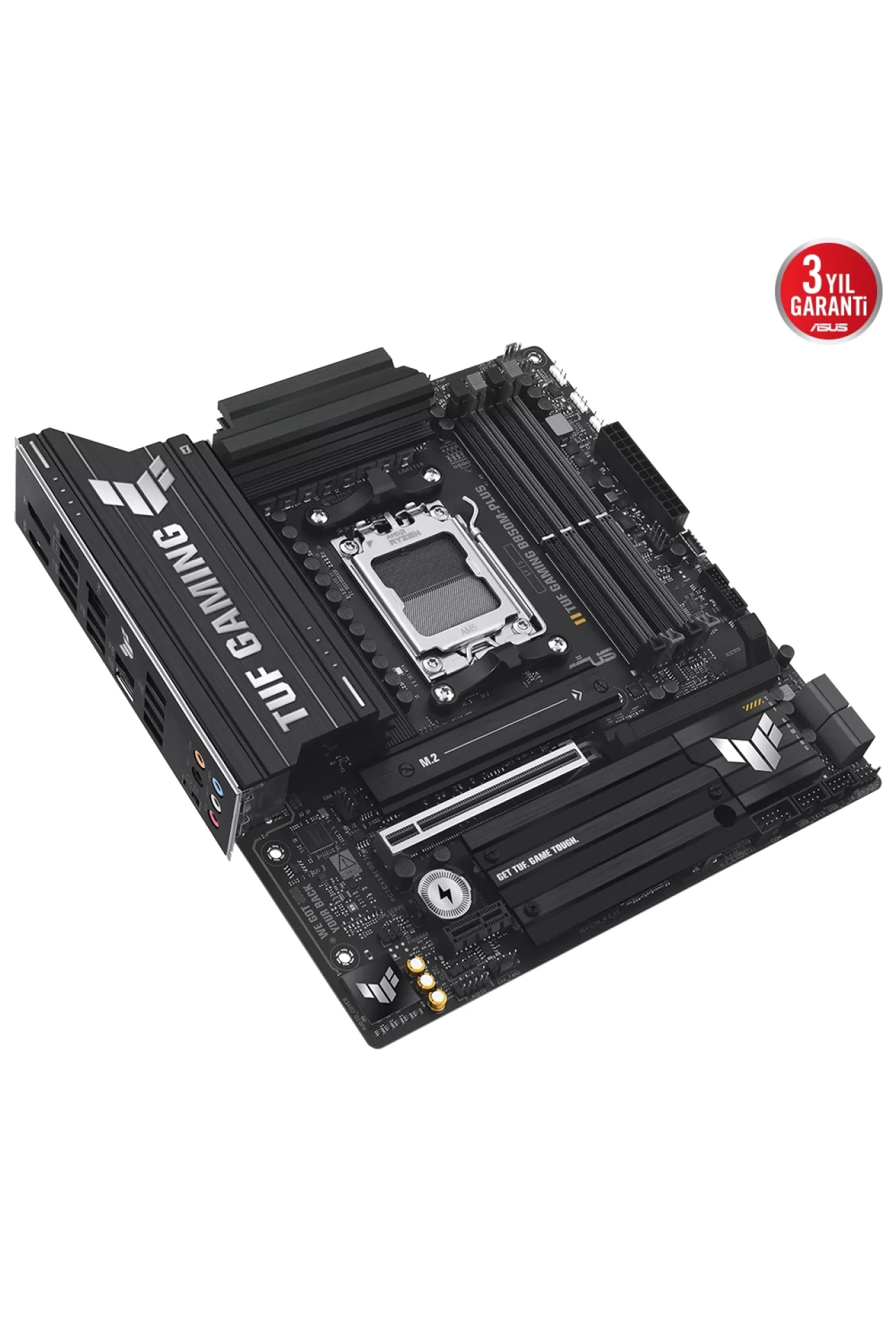 Asus TUF Gaming B850M-PLUS WiFi 8000MHz (OC) DDR5 Soket AM5 M.2 HDMI DP mATX Anakart