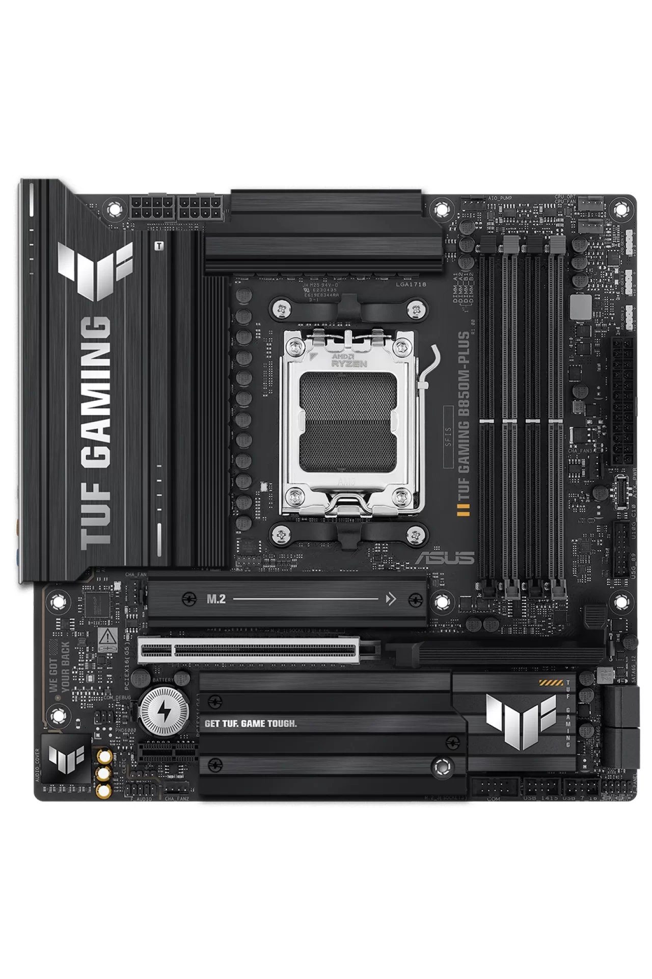 Asus TUF Gaming B850M-PLUS WiFi 8000MHz (OC) DDR5 Soket AM5 M.2 HDMI DP mATX Anakart