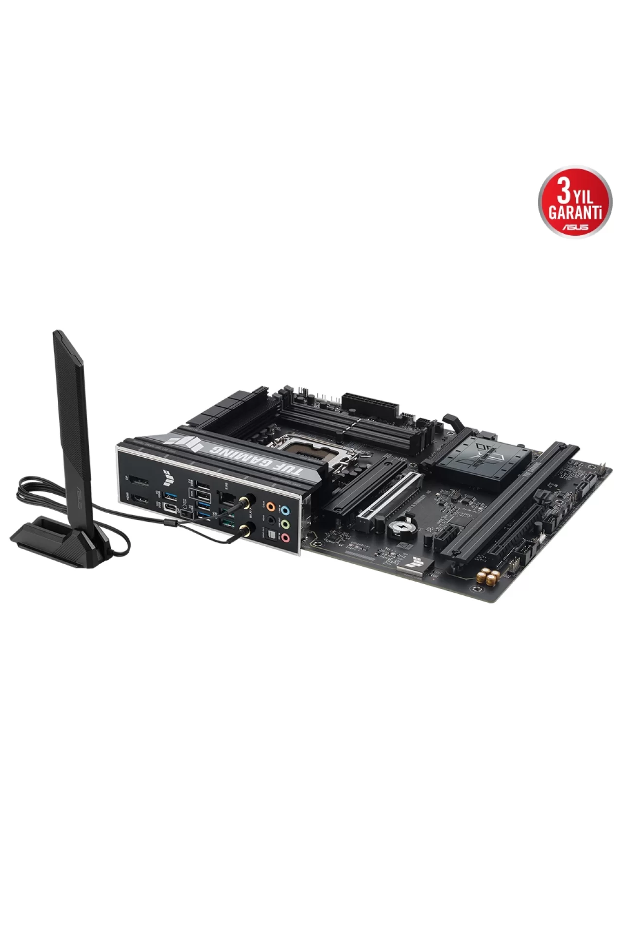 Asus TUF Gaming B860-PLUS WiFi 8666MHz (OC) DDR5 Soket LGA1851 M.2 HDMI DP ATX Anakart