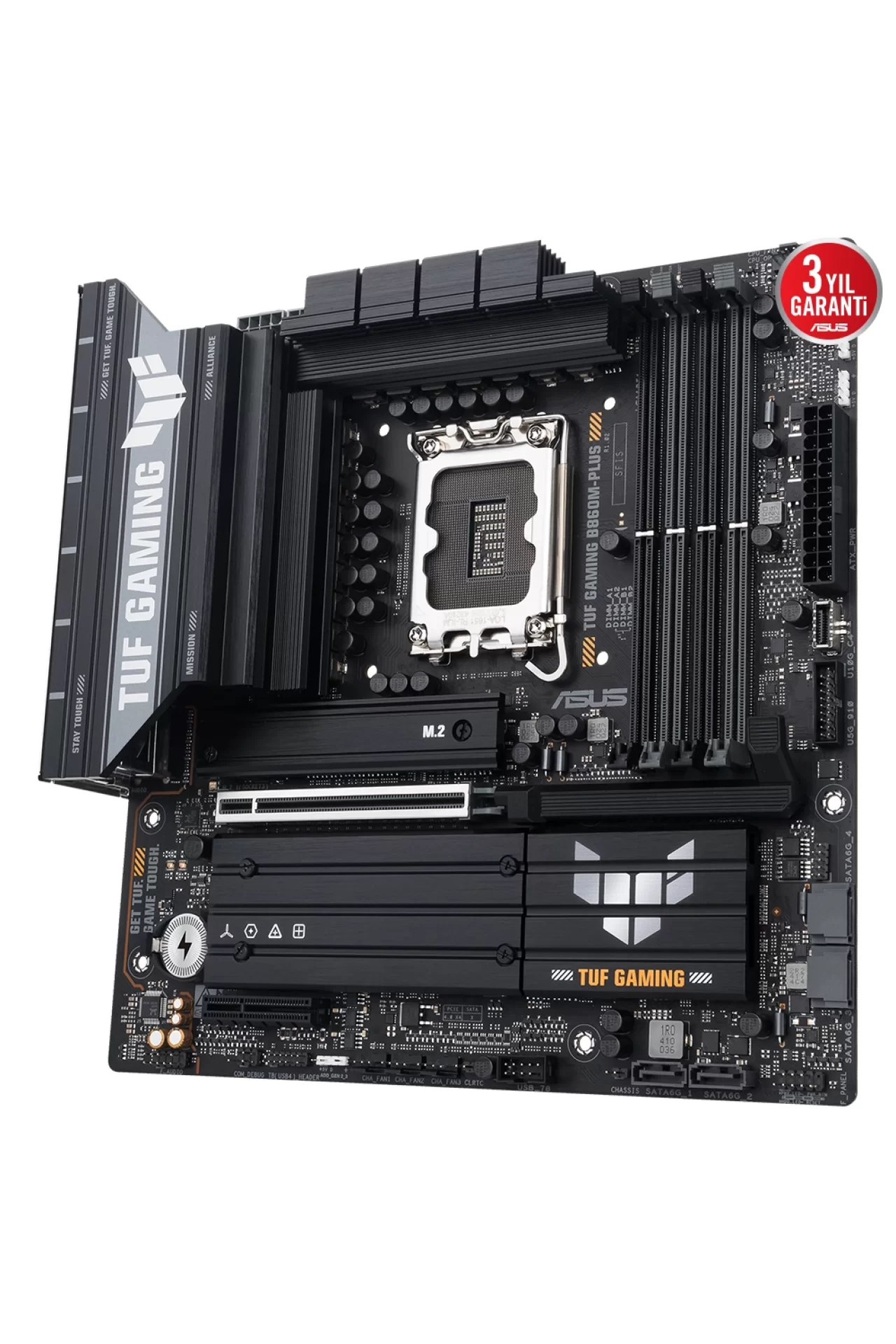 Asus TUF Gaming B860M-PLUS 8800MHz (OC) Anakart
