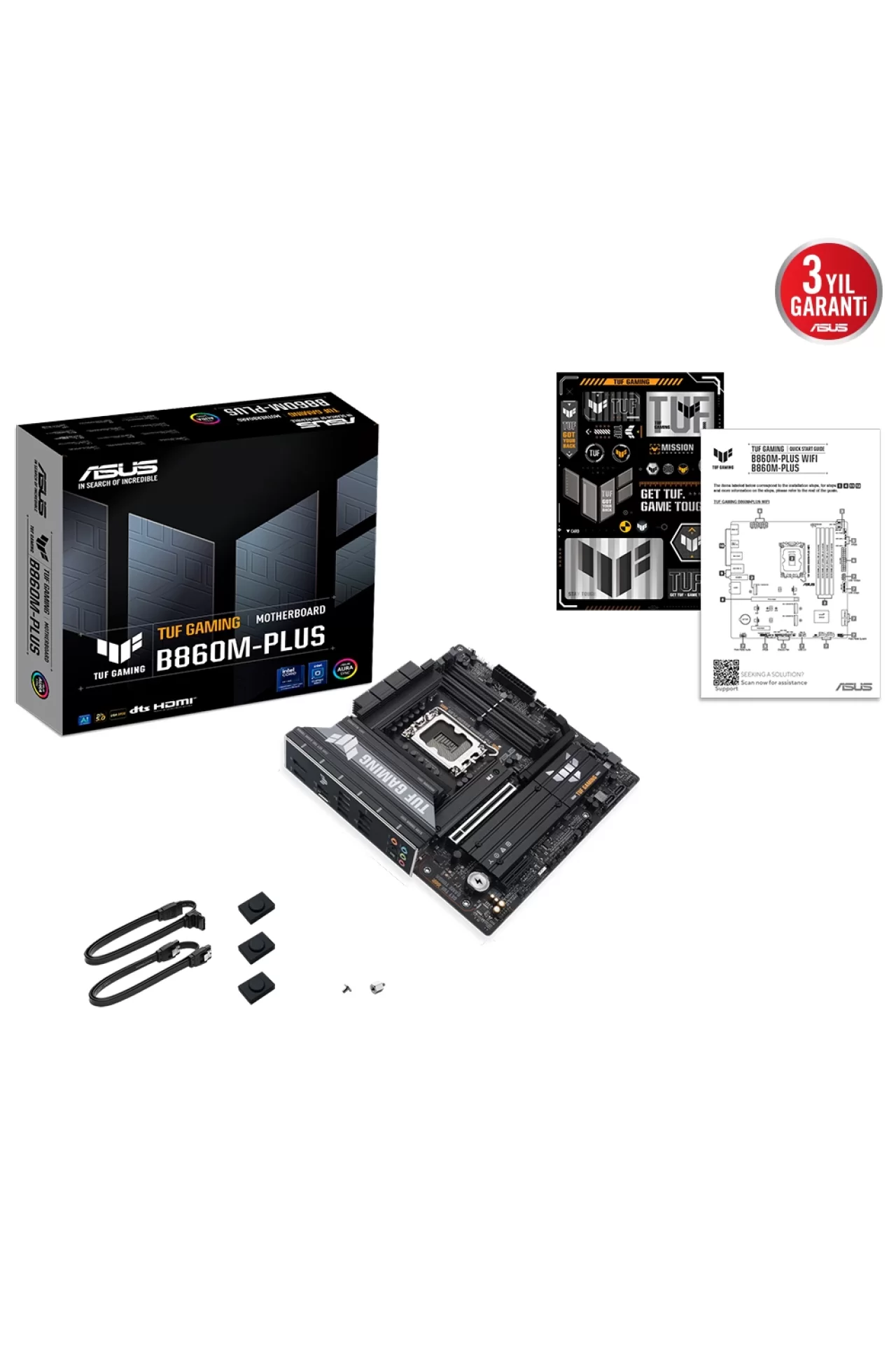 Asus TUF Gaming B860M-PLUS 8800MHz (OC) Anakart