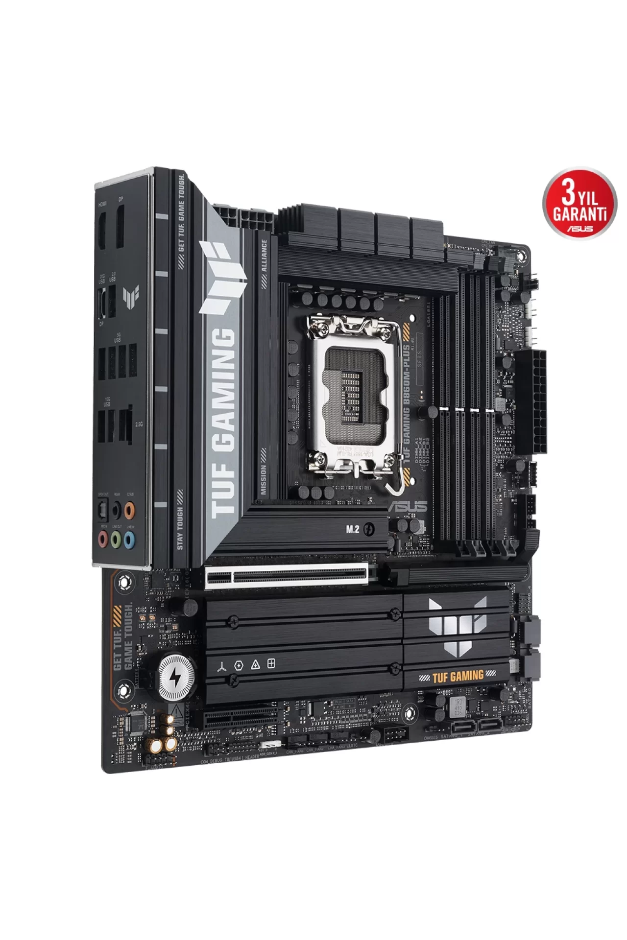 Asus TUF Gaming B860M-PLUS 8800MHz (OC) Anakart