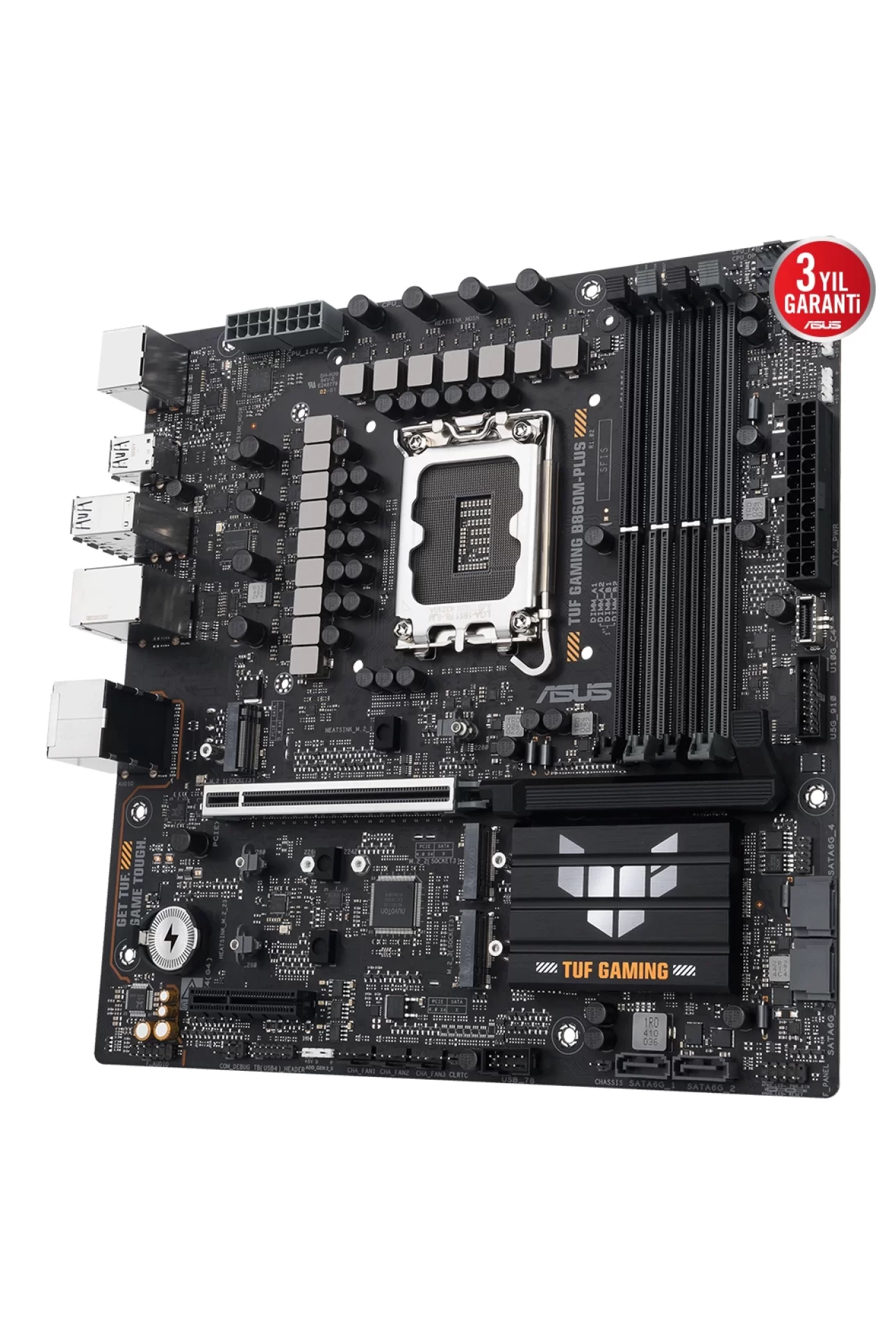 Asus TUF Gaming B860M-PLUS 8800MHz (OC) Anakart