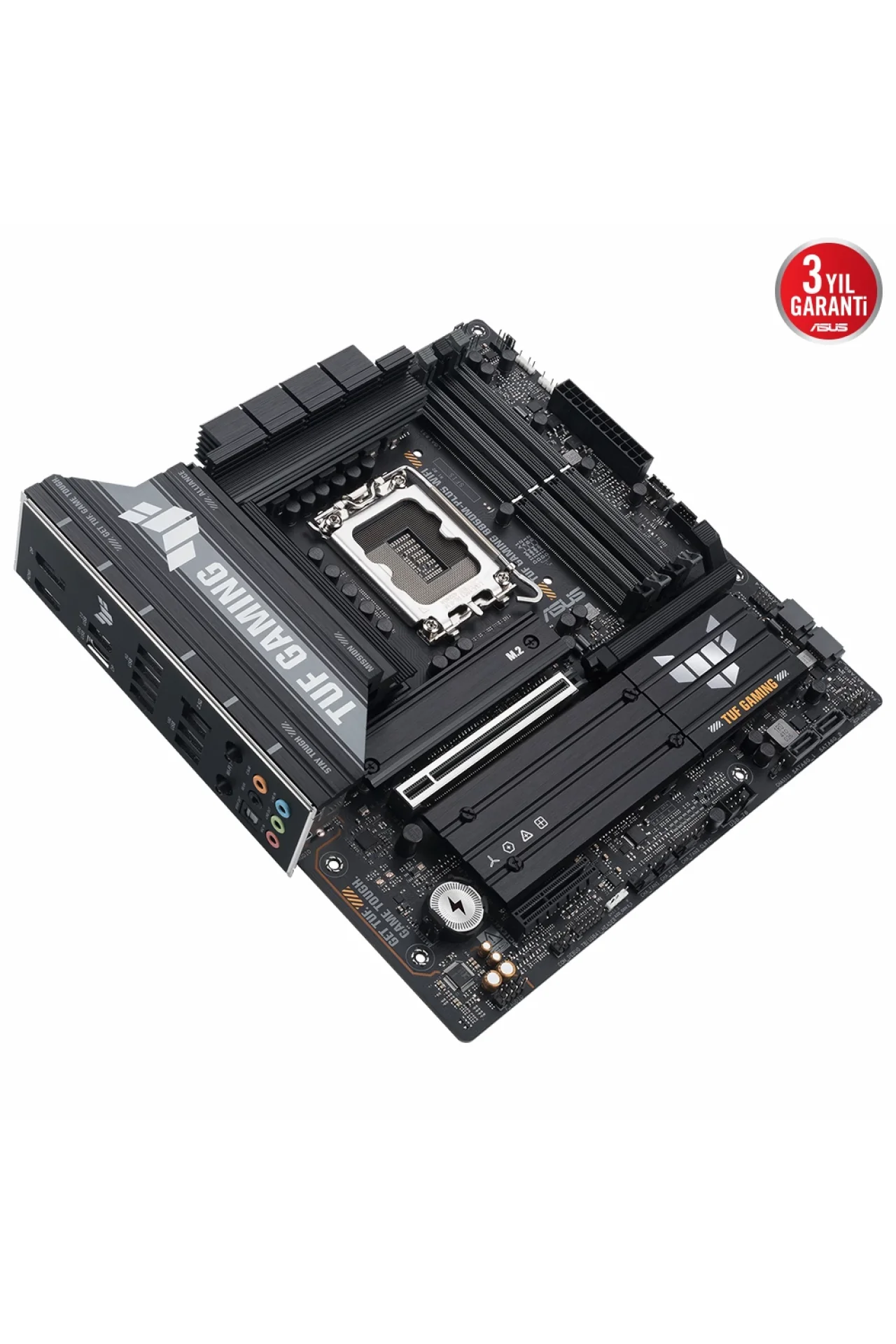 Asus TUF Gaming B860M-PLUS WiFi 8800MHz (OC) DDR5 Soket LGA1851 M.2 HDMI DP mATX Anakart