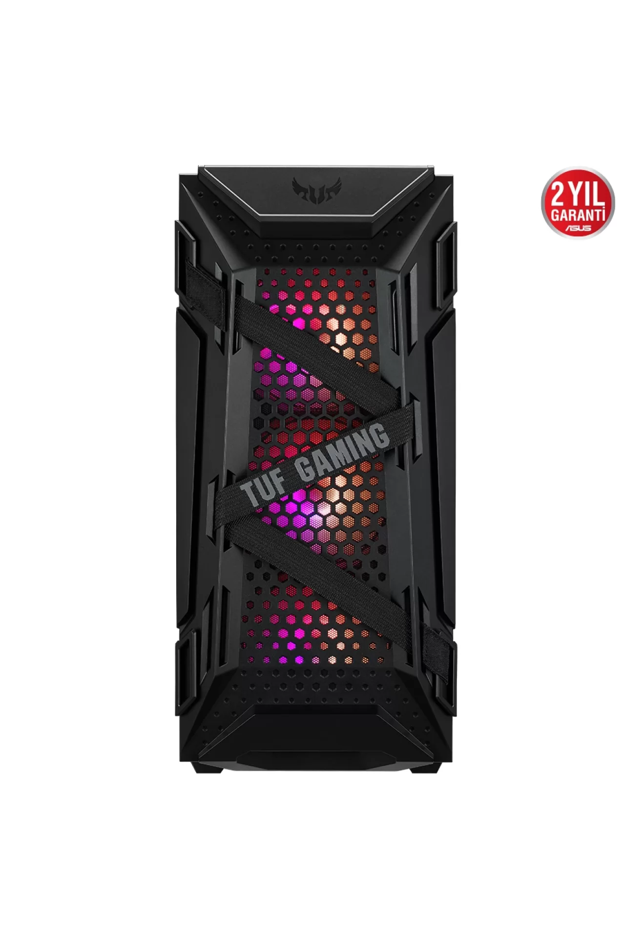 Asus TUF Gaming GT301 GamingGenTR Edition RGB Temperli Cam USB 3.1 Mid Tower Kasa