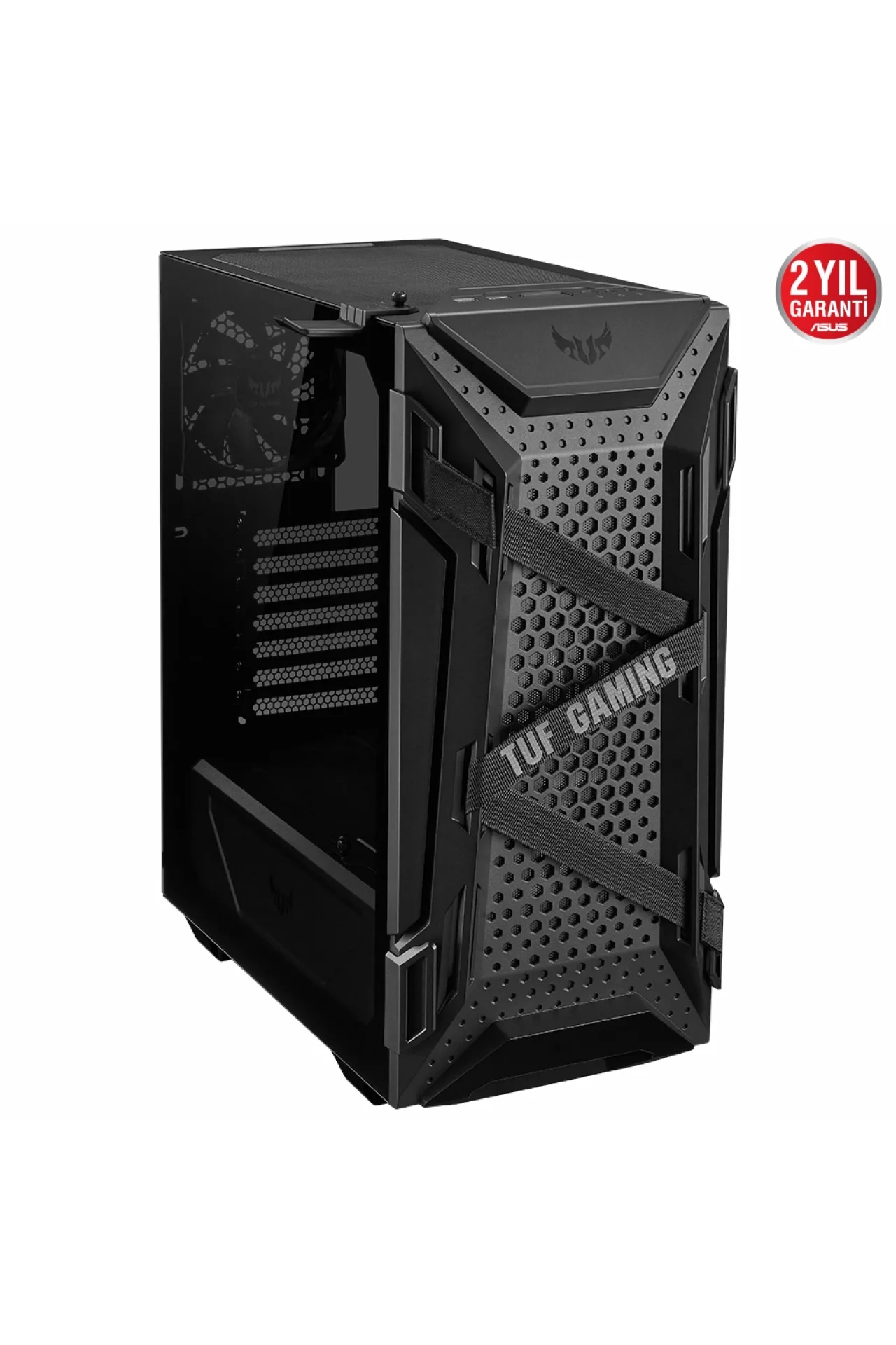 Asus TUF Gaming GT301 GamingGenTR Edition RGB Temperli Cam USB 3.1 Mid Tower Kasa
